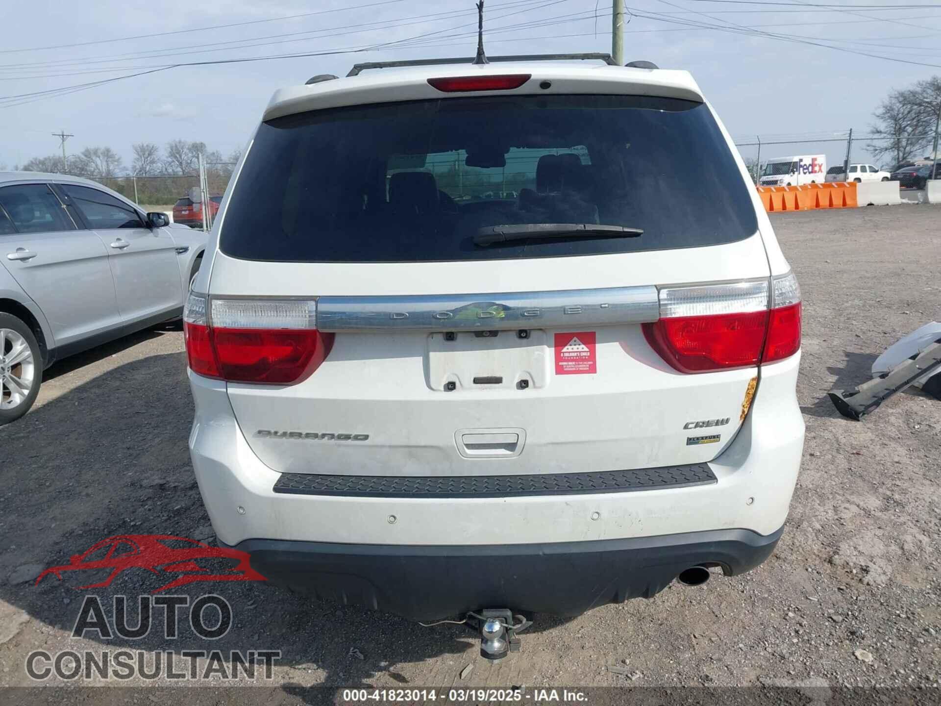 DODGE DURANGO 2013 - 1C4RDHDGXDC664232
