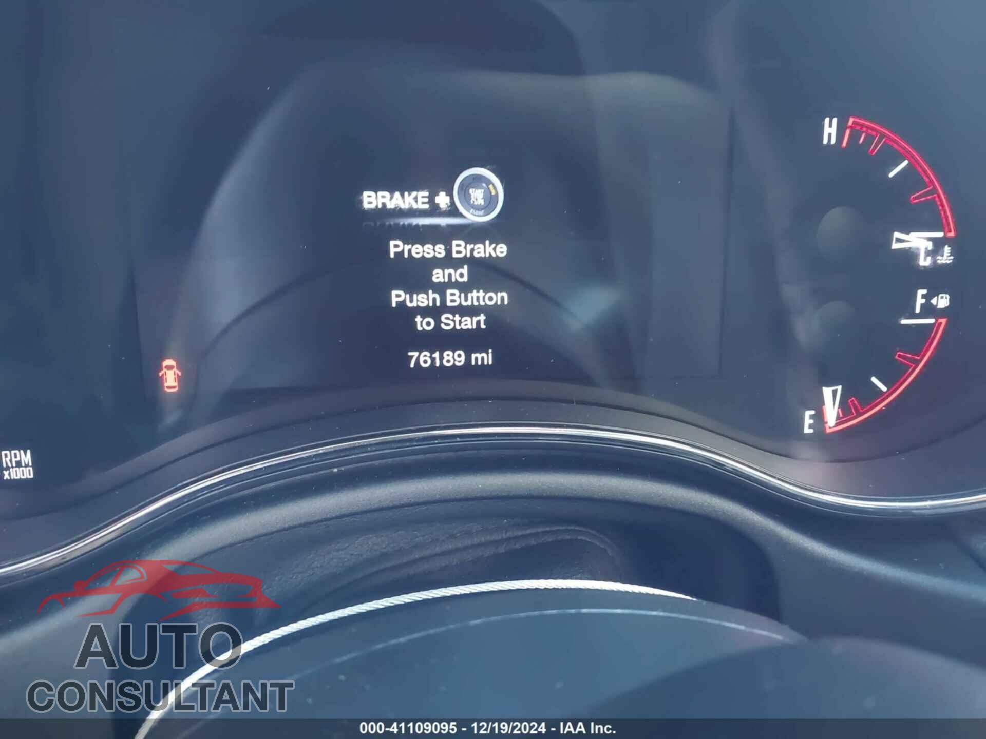 DODGE DURANGO 2019 - 1C4RDHDG4KC845923