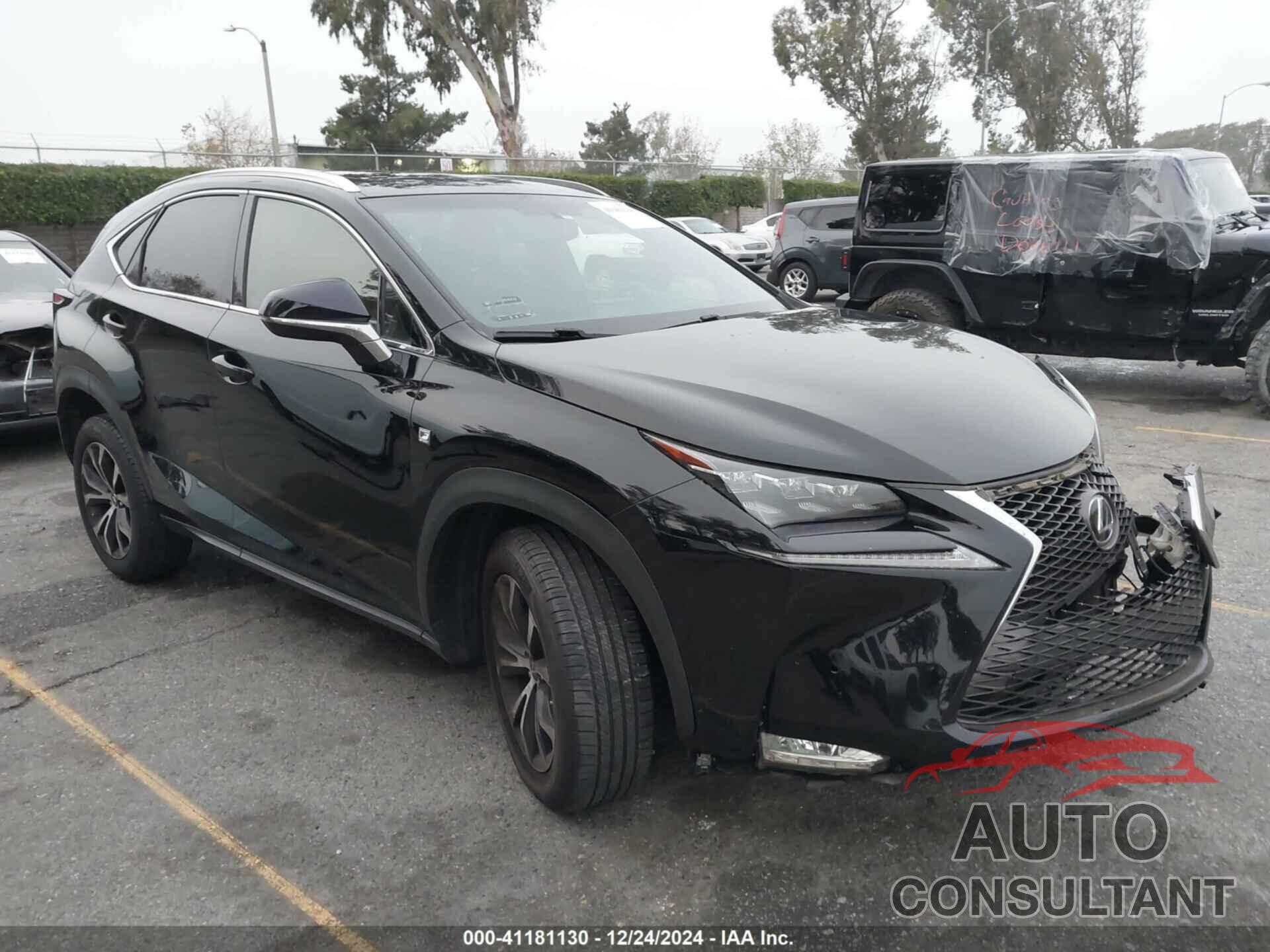 LEXUS NX 200T 2015 - JTJBARBZ4F2011051