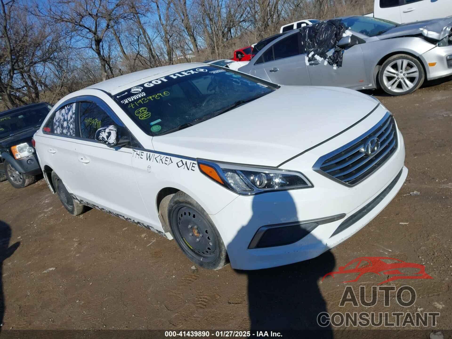 HYUNDAI SONATA 2017 - 5NPE24AF4HH460013