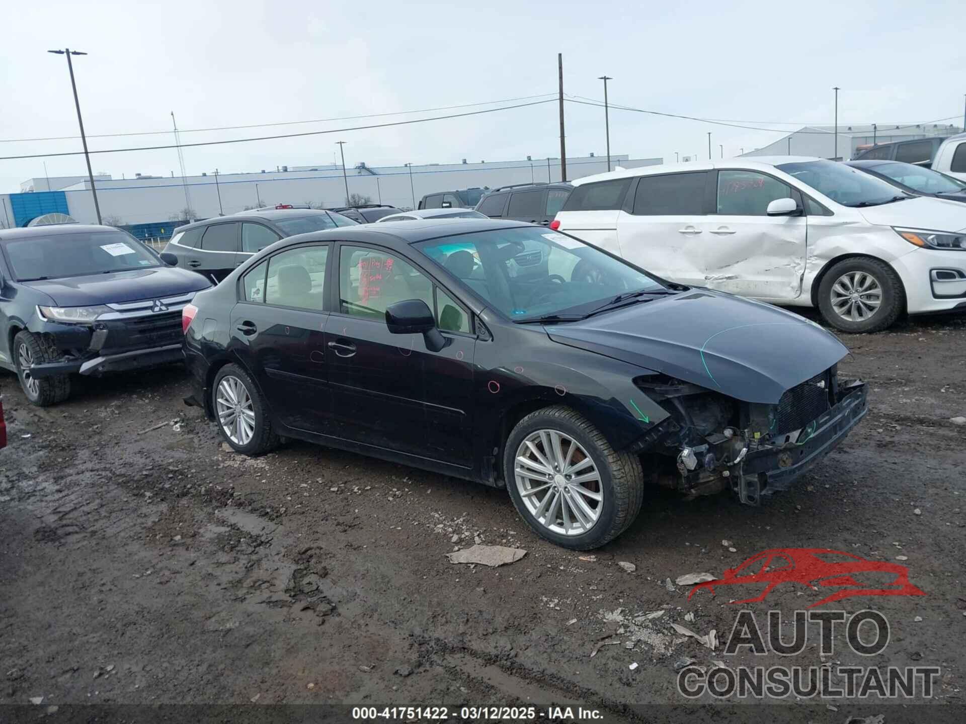 SUBARU IMPREZA 2012 - JF1GJAD68CH026938