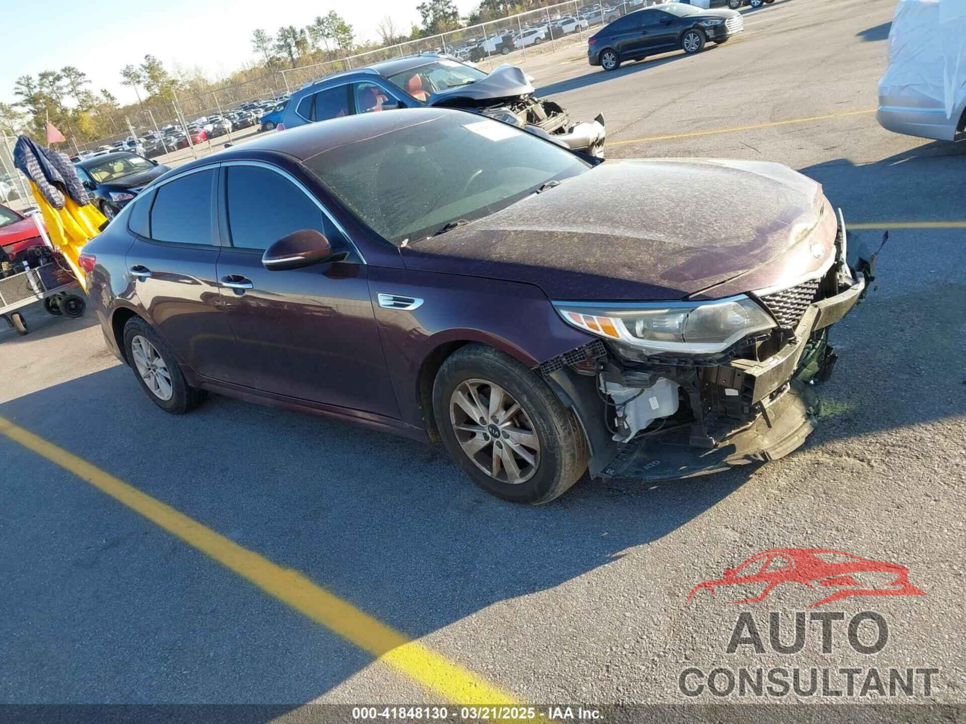 KIA OPTIMA 2018 - 5XXGT4L34JG187455