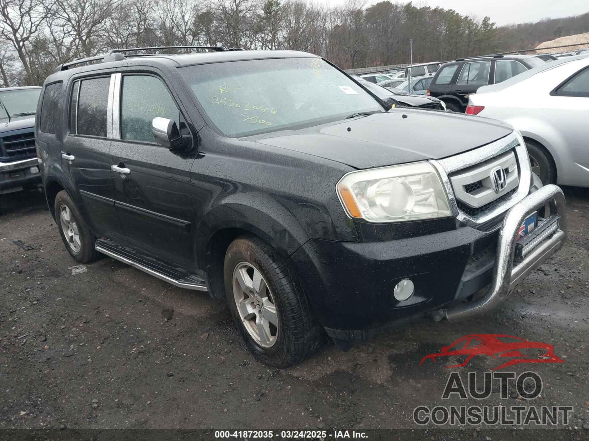 HONDA PILOT 2011 - 5FNYF4H59BB073705
