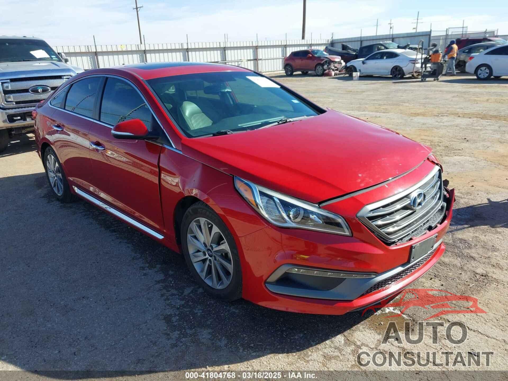 HYUNDAI SONATA 2017 - 5NPE34AF8HH443812