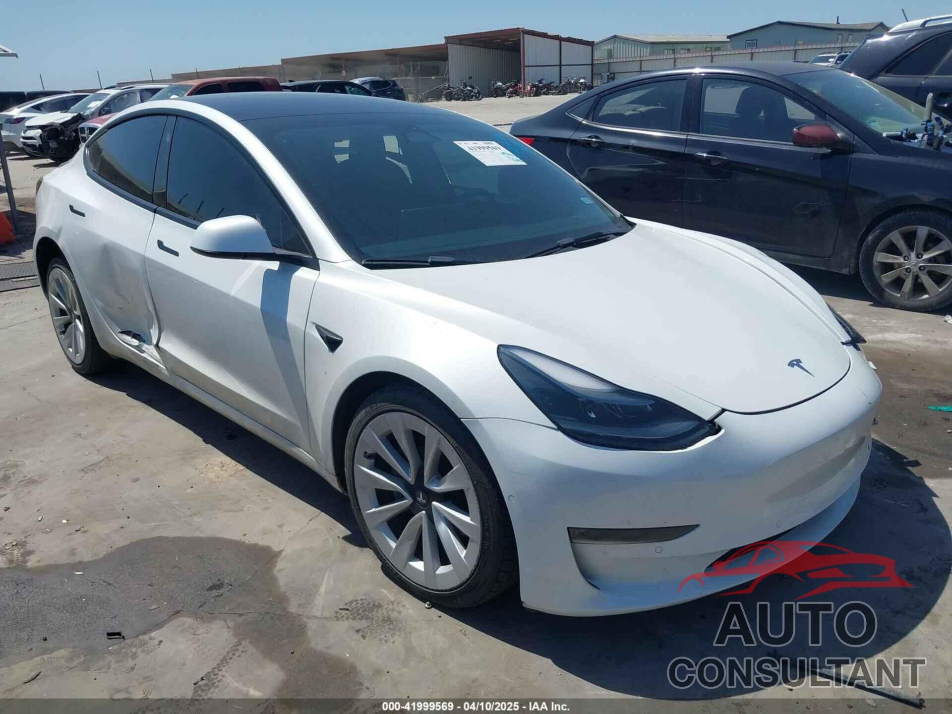 TESLA MODEL 3 2022 - 5YJ3E1EB8NF290933
