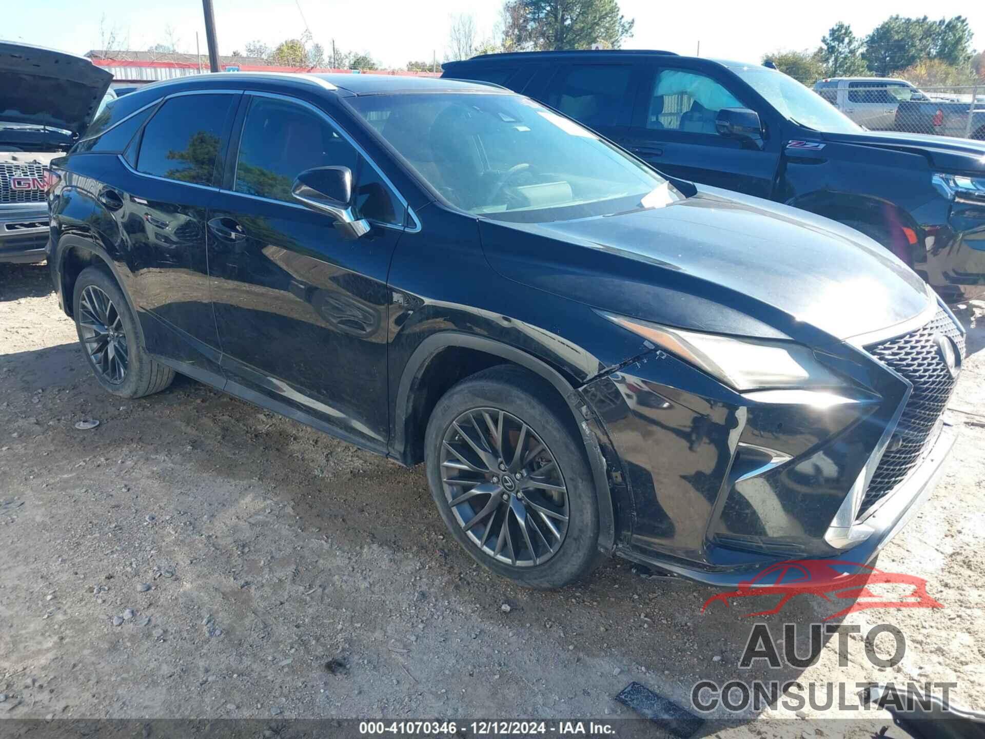 LEXUS RX 350 2017 - 2T2ZZMCA0HC037636