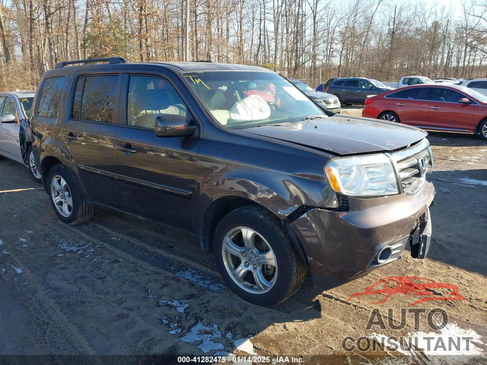 HONDA PILOT 2012 - 5FNYF4H63CB016152