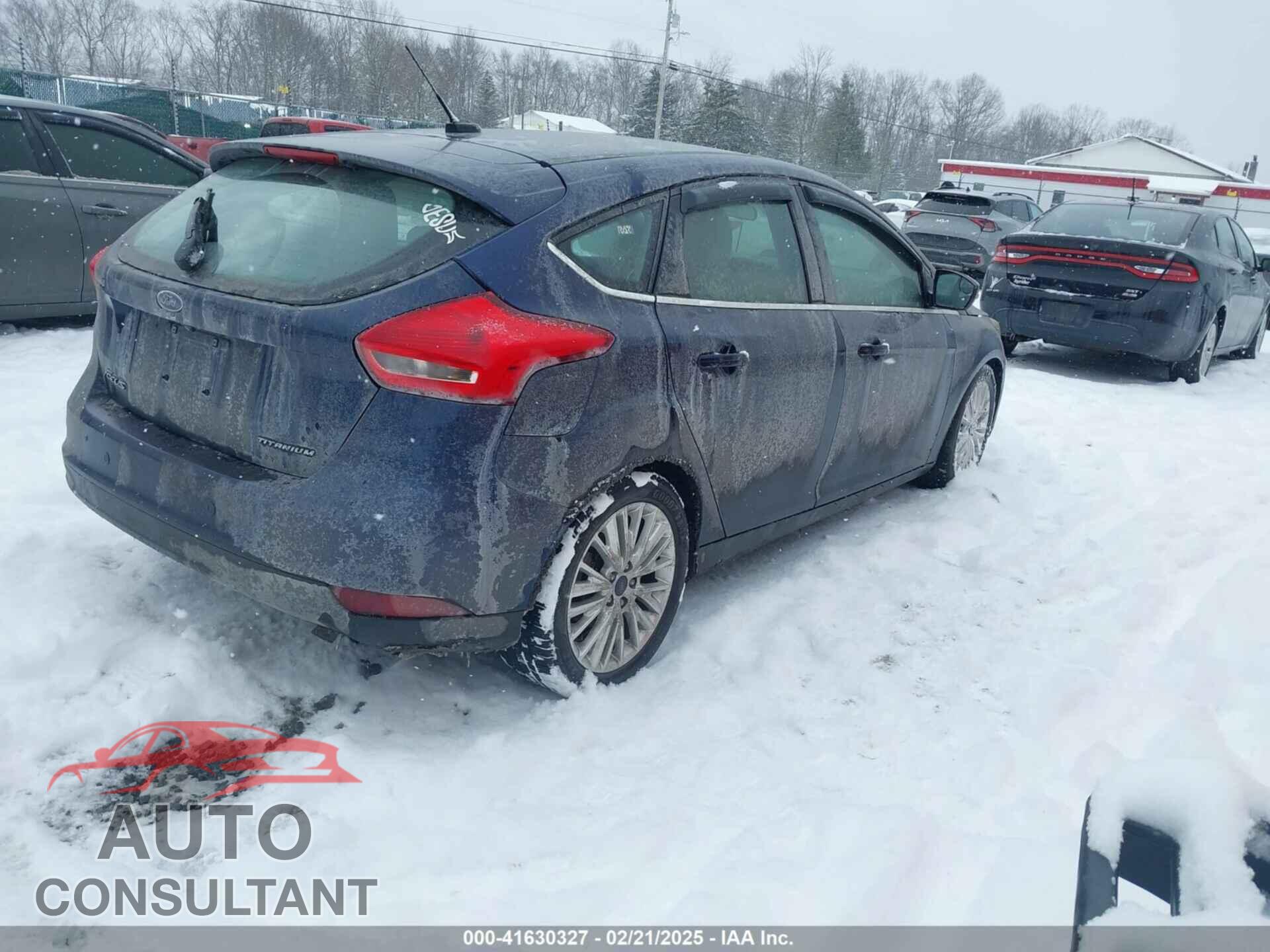 FORD FOCUS 2017 - 1FADP3N25HL272276
