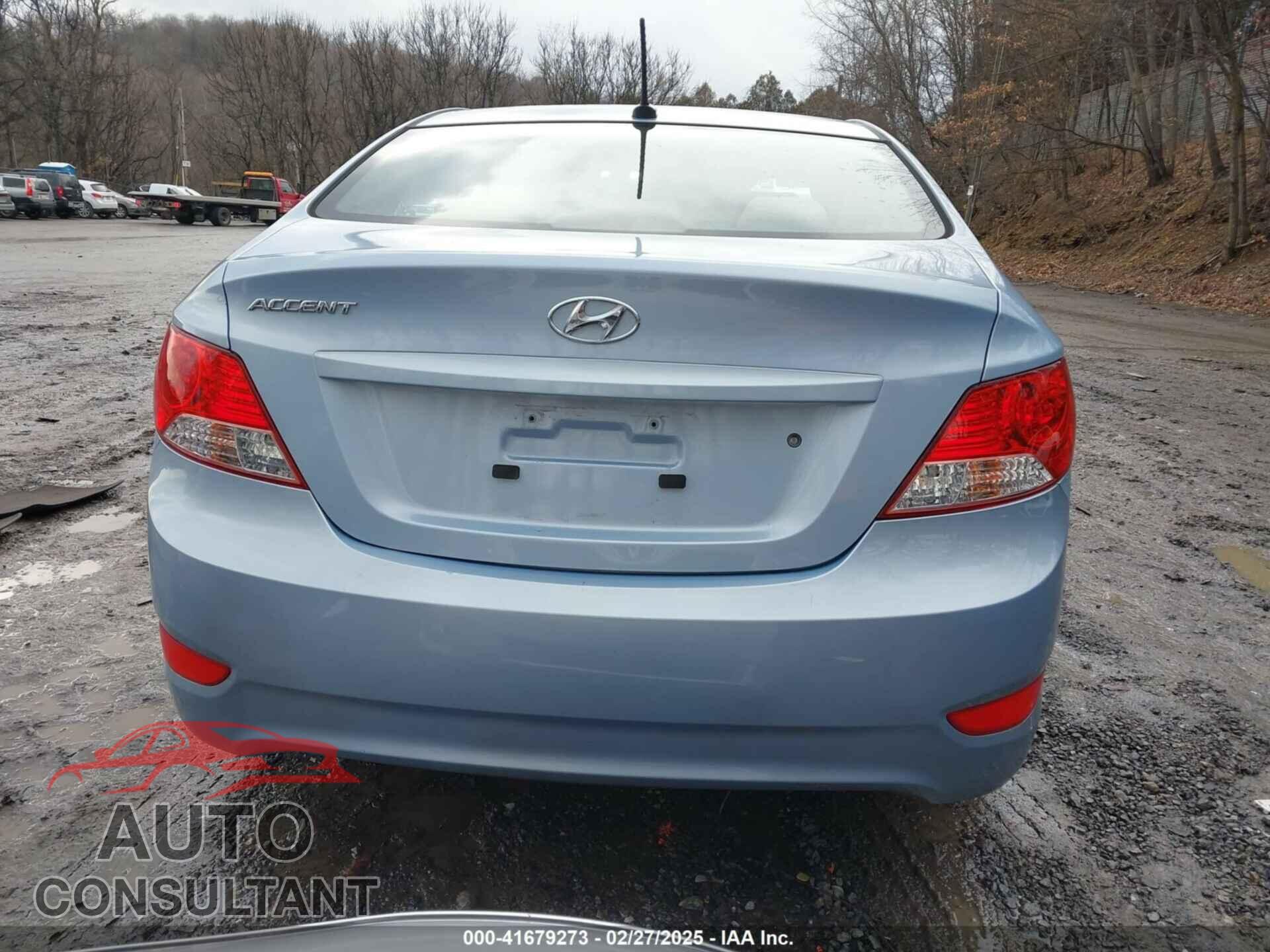 HYUNDAI ACCENT 2014 - KMHCU4AE0EU700700