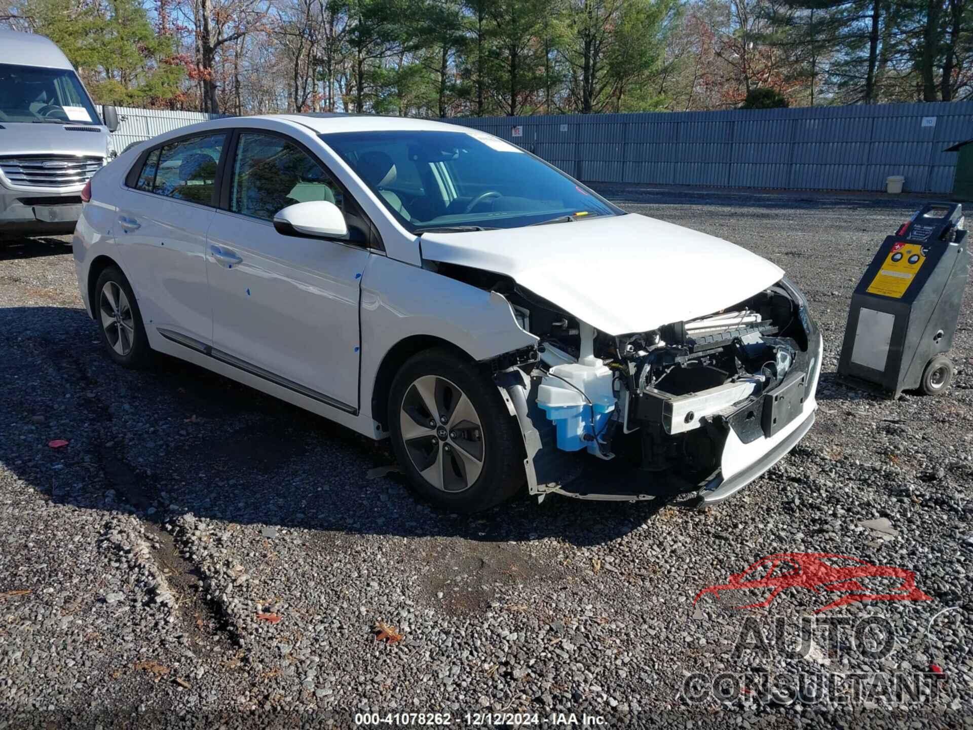 HYUNDAI IONIQ ELECTRIC 2019 - KMHC05LH5KU044336
