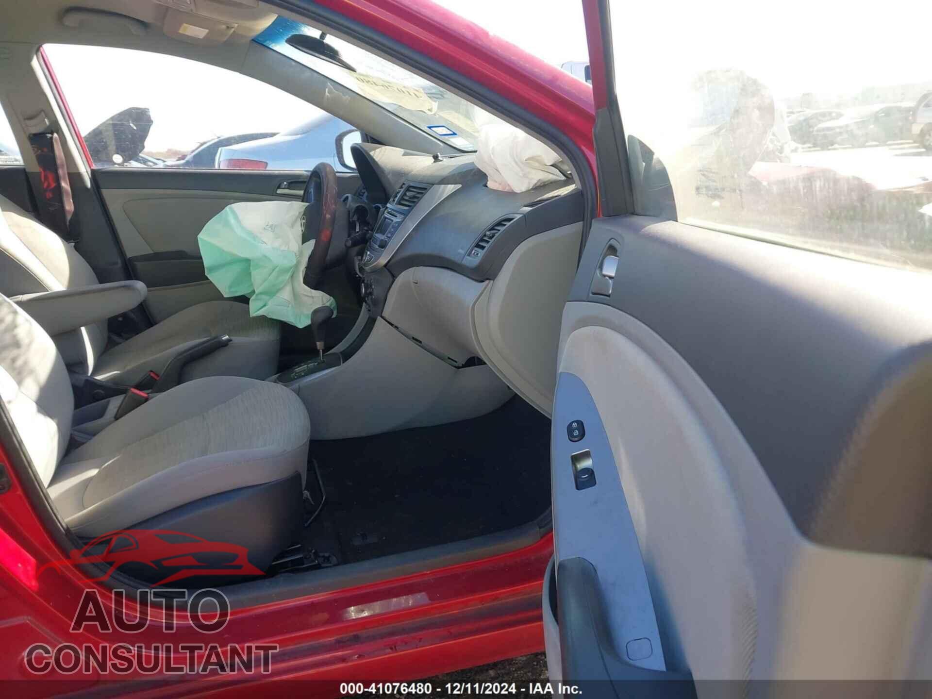 HYUNDAI ACCENT 2017 - KMHCT5AE3HU363386