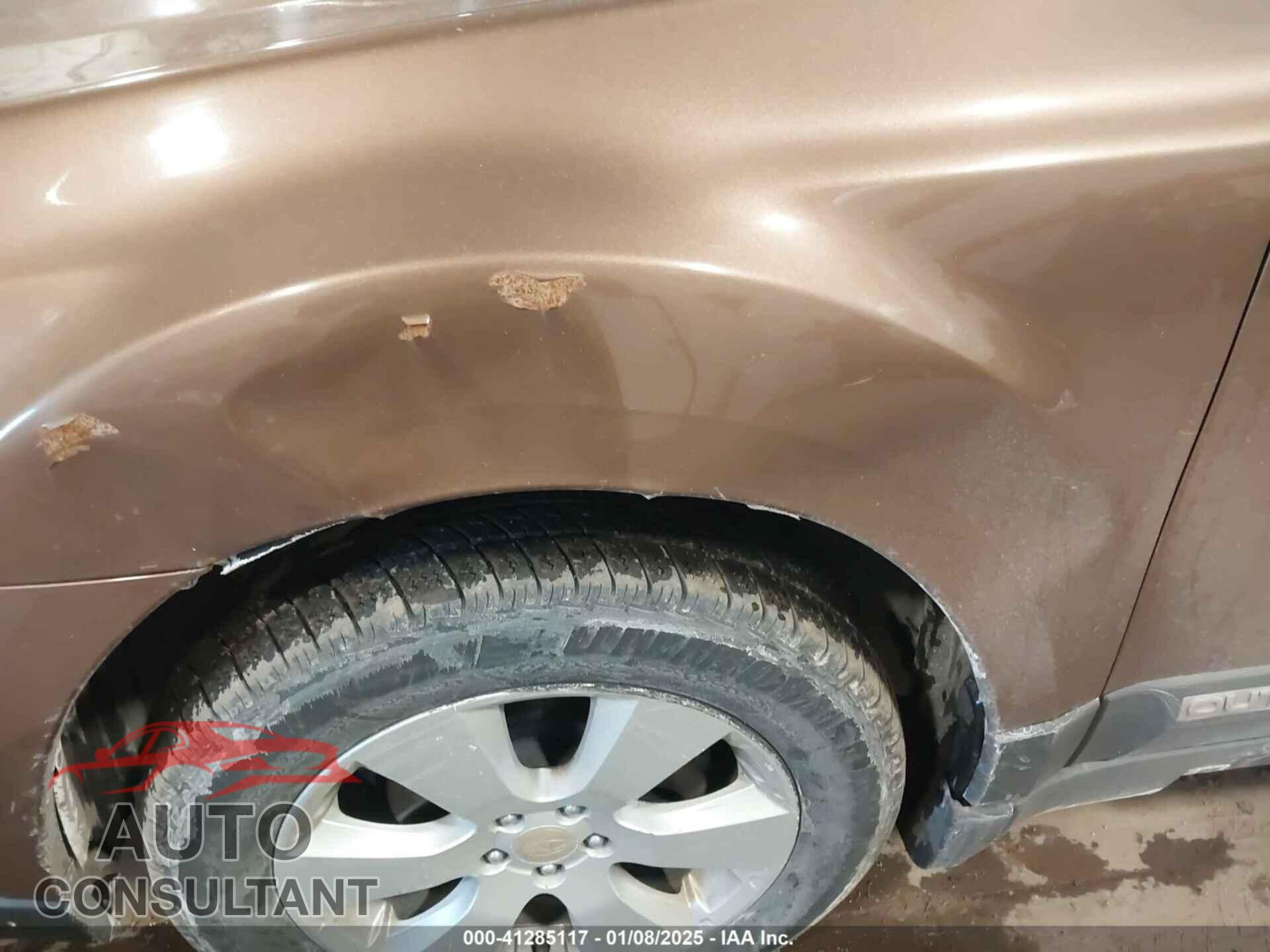 SUBARU OUTBACK 2011 - 4S4BRBCC3B3316389