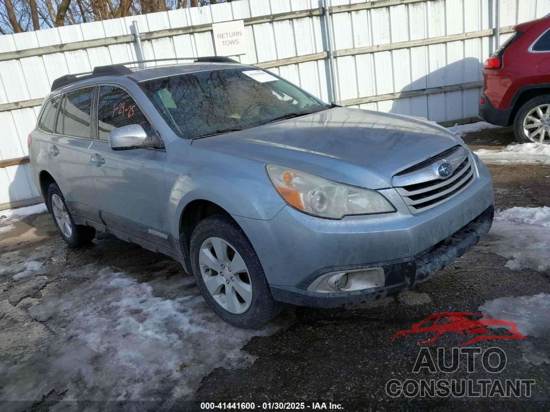 SUBARU OUTBACK 2012 - 4S4BRBCC0C3258131