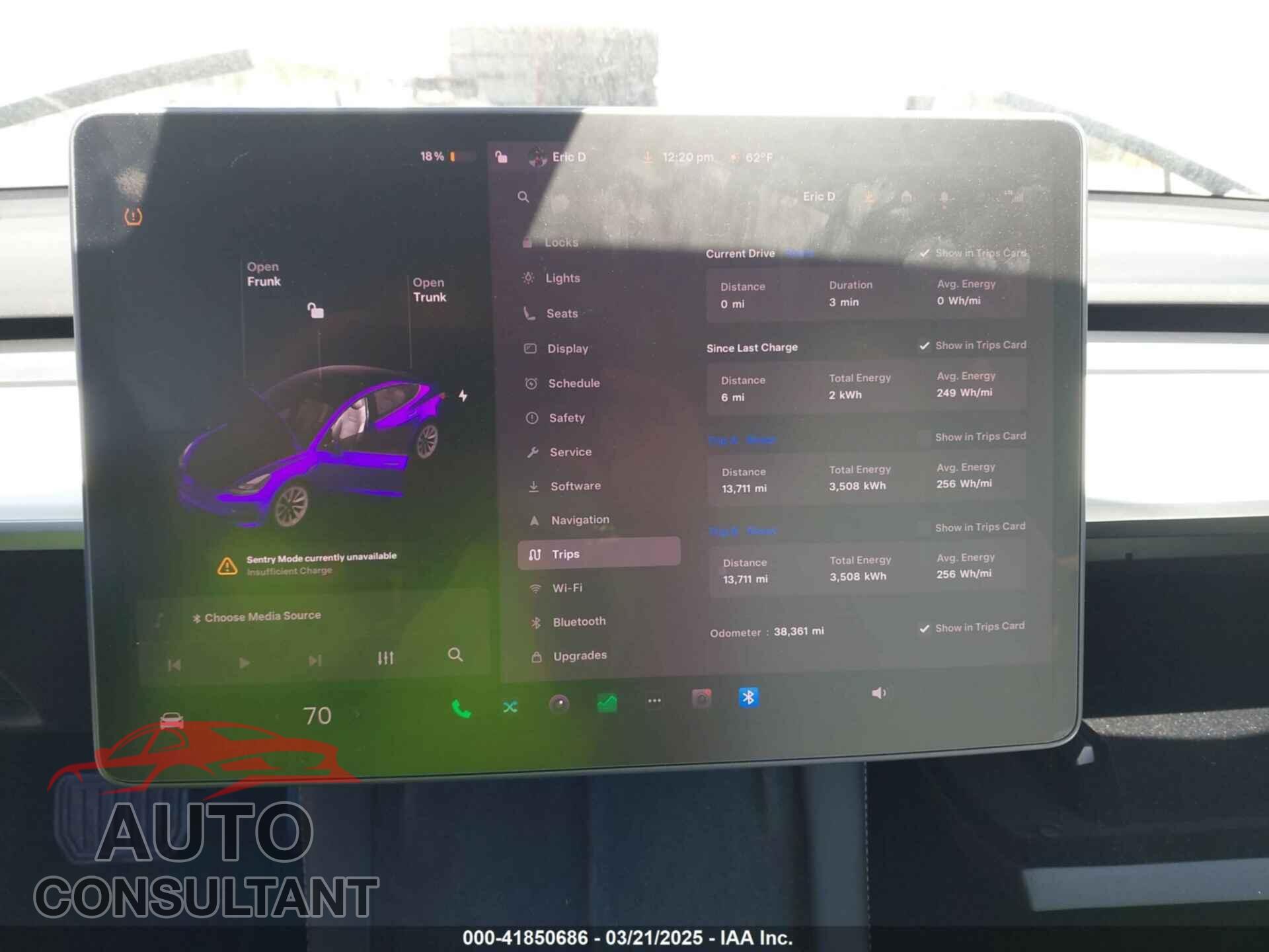 TESLA MODEL 3 2021 - 5YJ3E1EA2MF020540