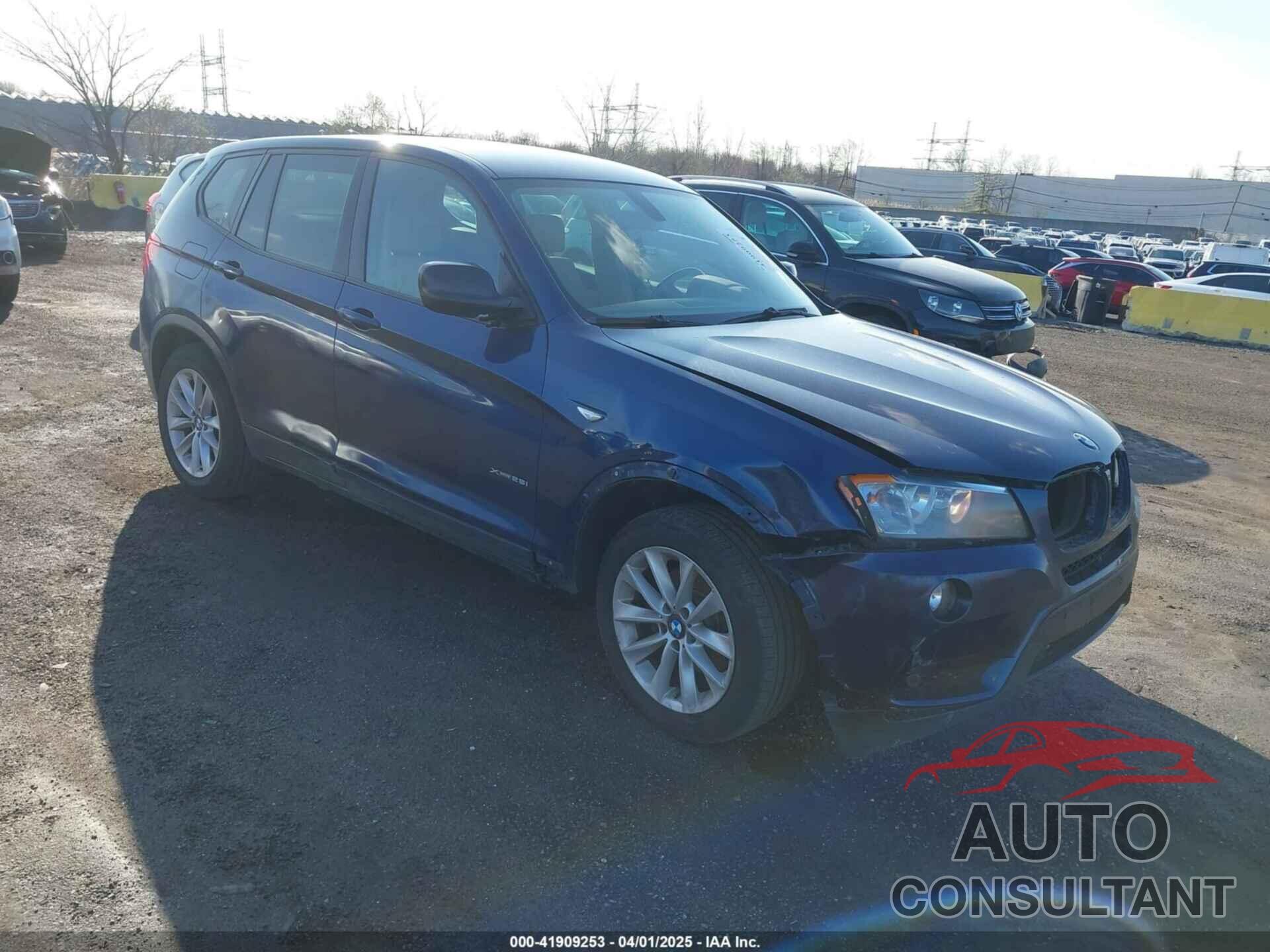 BMW X3 2013 - 5UXWX9C54D0A26478