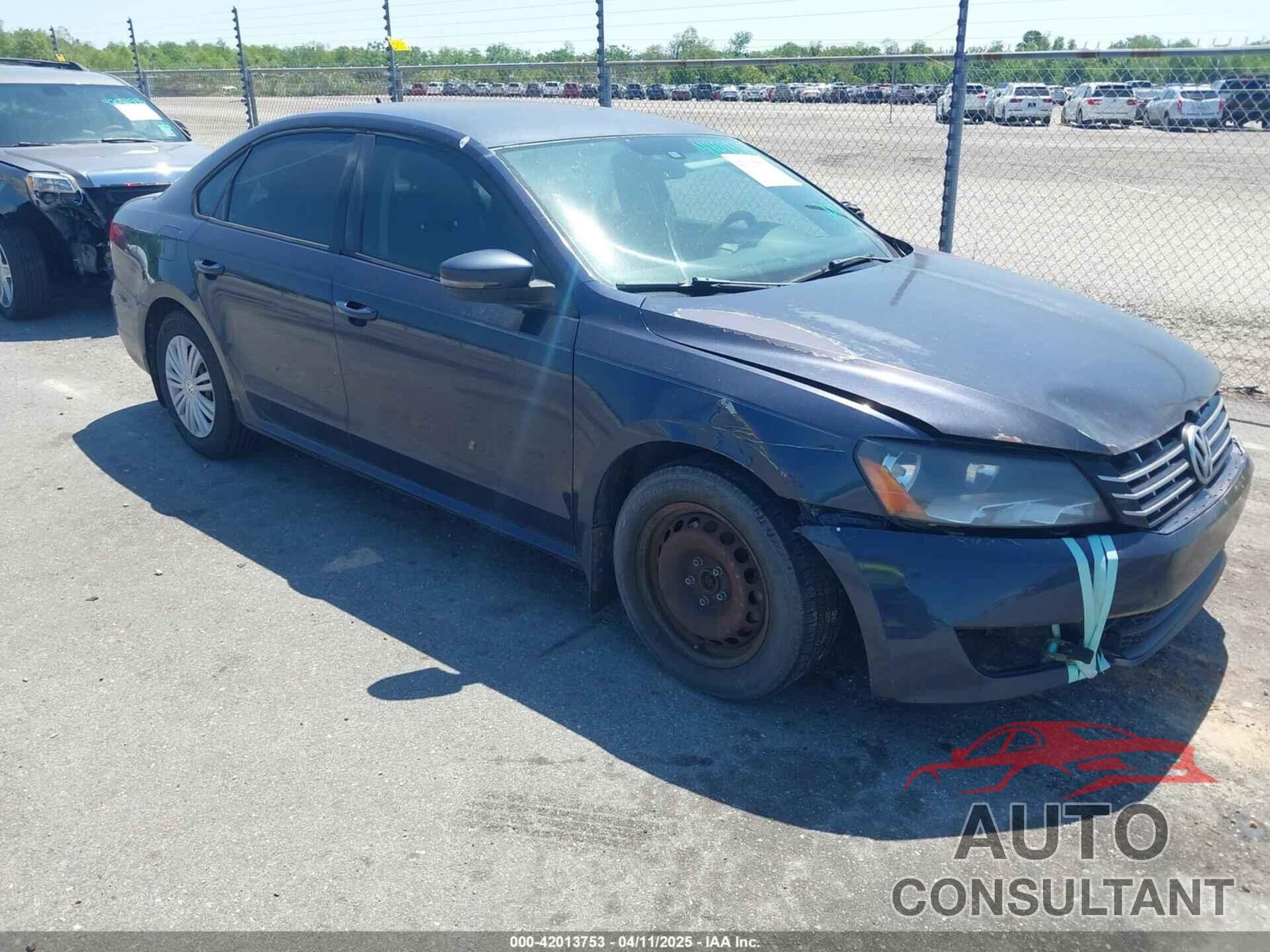 VOLKSWAGEN PASSAT 2014 - 1VWAS7A34EC032338