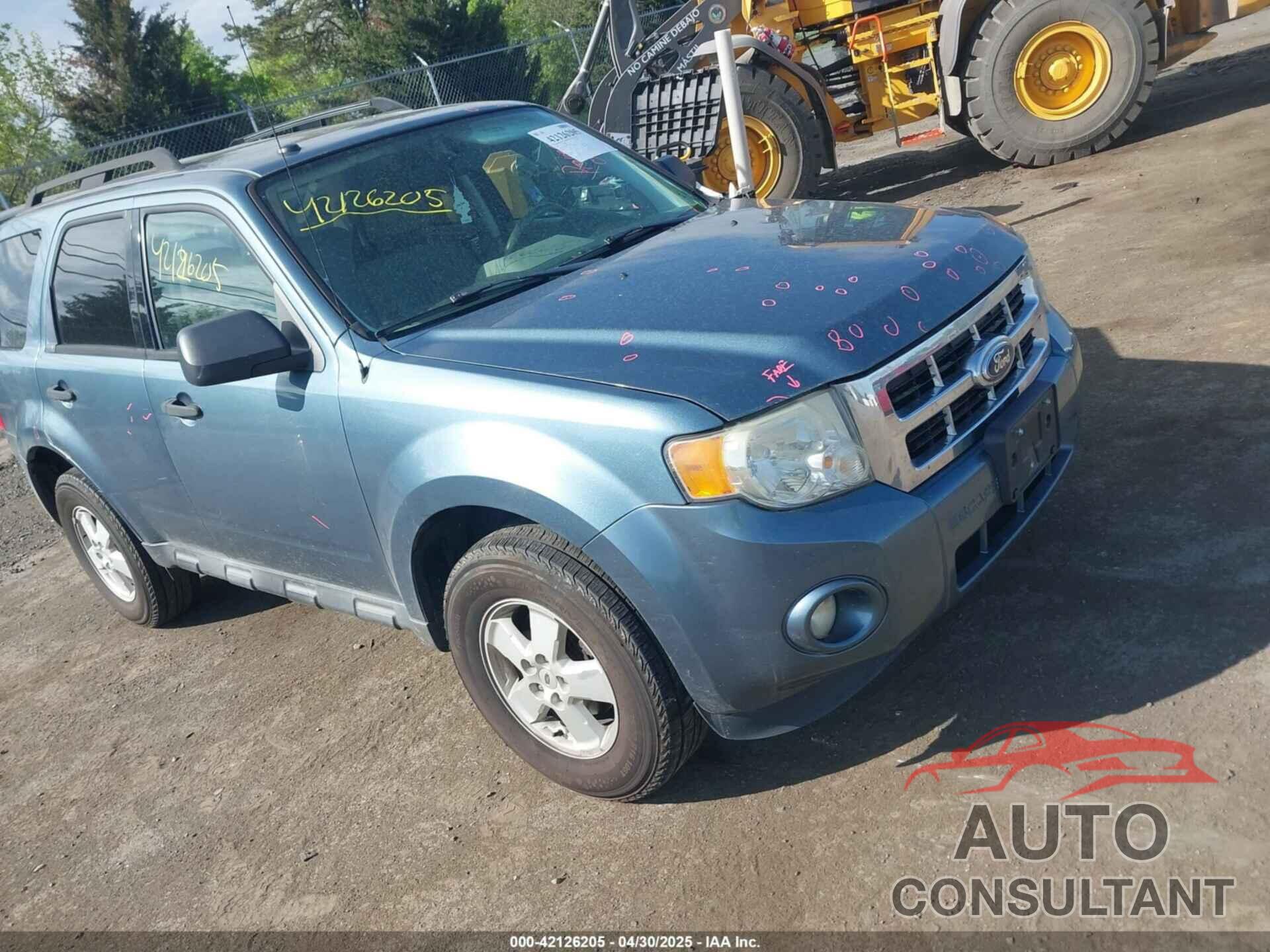 FORD ESCAPE 2011 - 1FMCU9DGXBKC36400