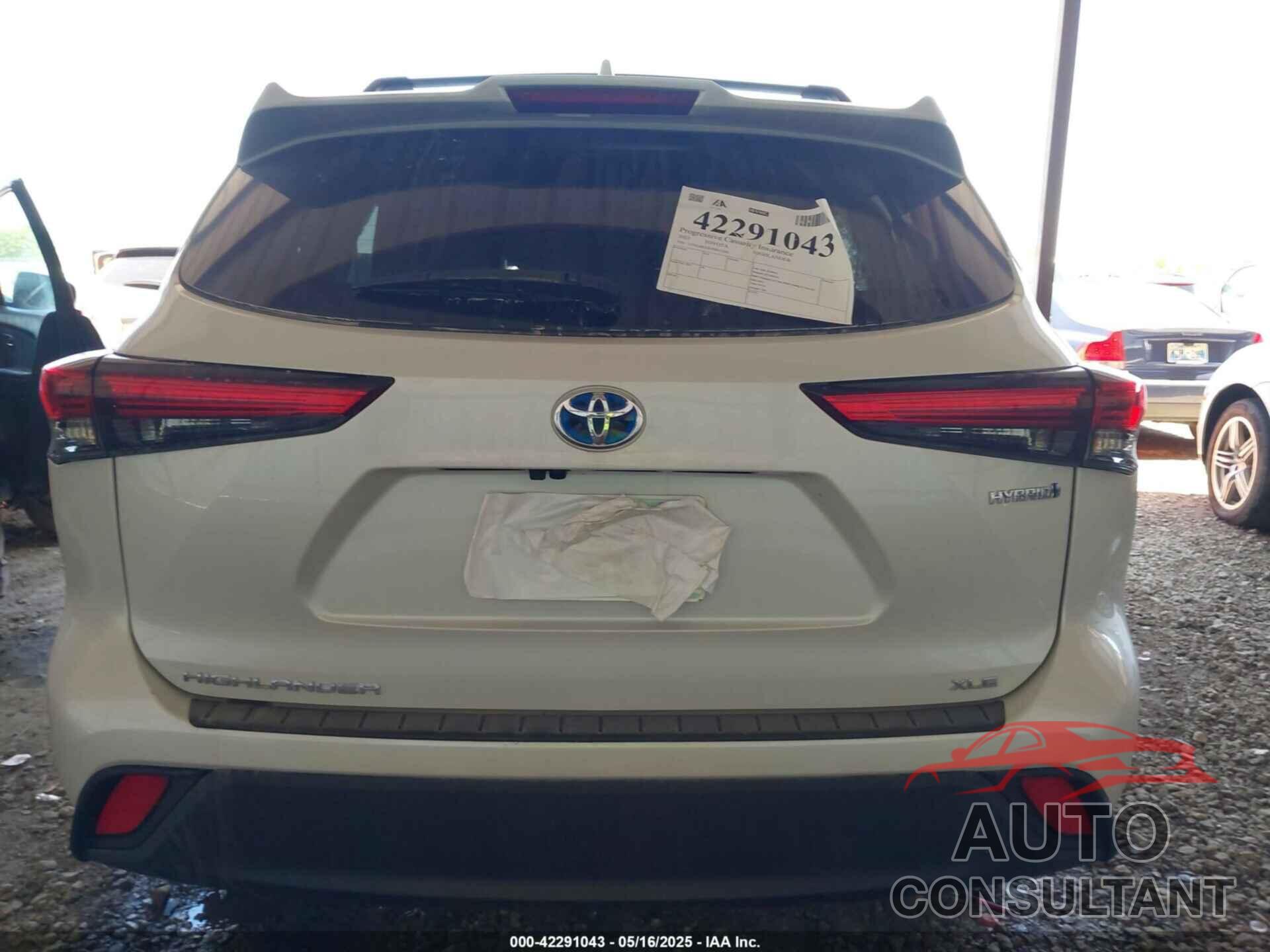 TOYOTA HIGHLANDER 2023 - 5TDAARAH7PS017203