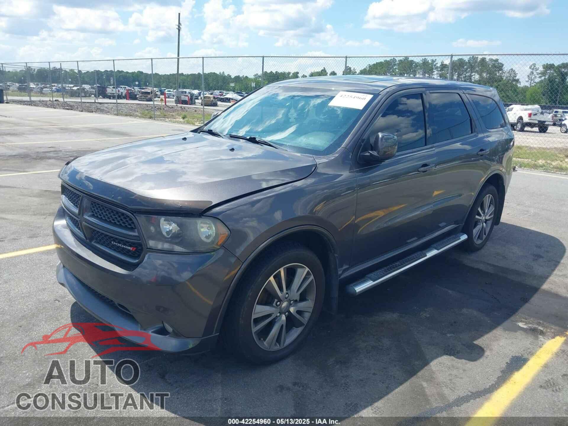 DODGE DURANGO 2013 - 1C4RDHAG9DC686162