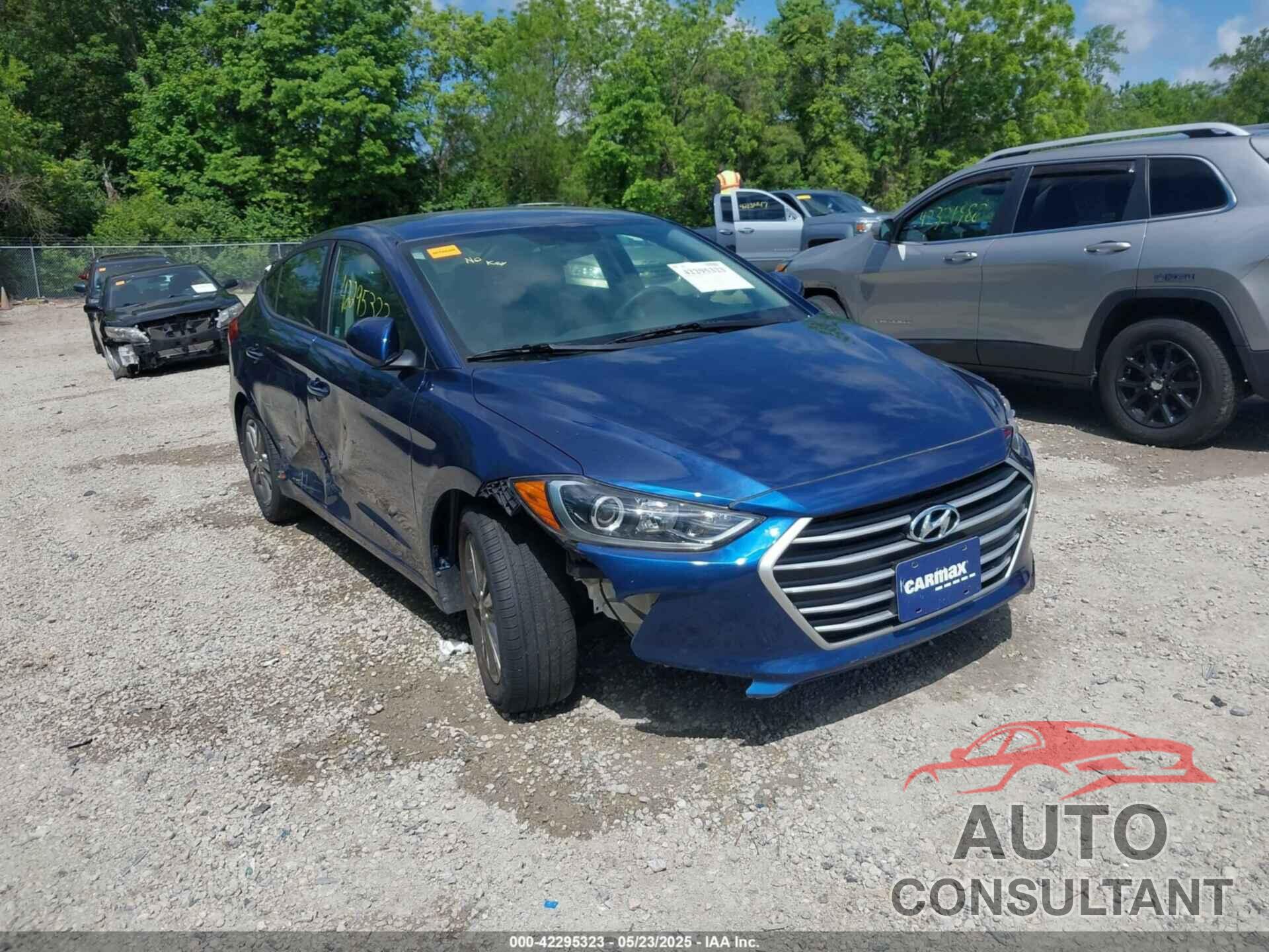 HYUNDAI ELANTRA 2017 - 5NPD84LF2HH004289