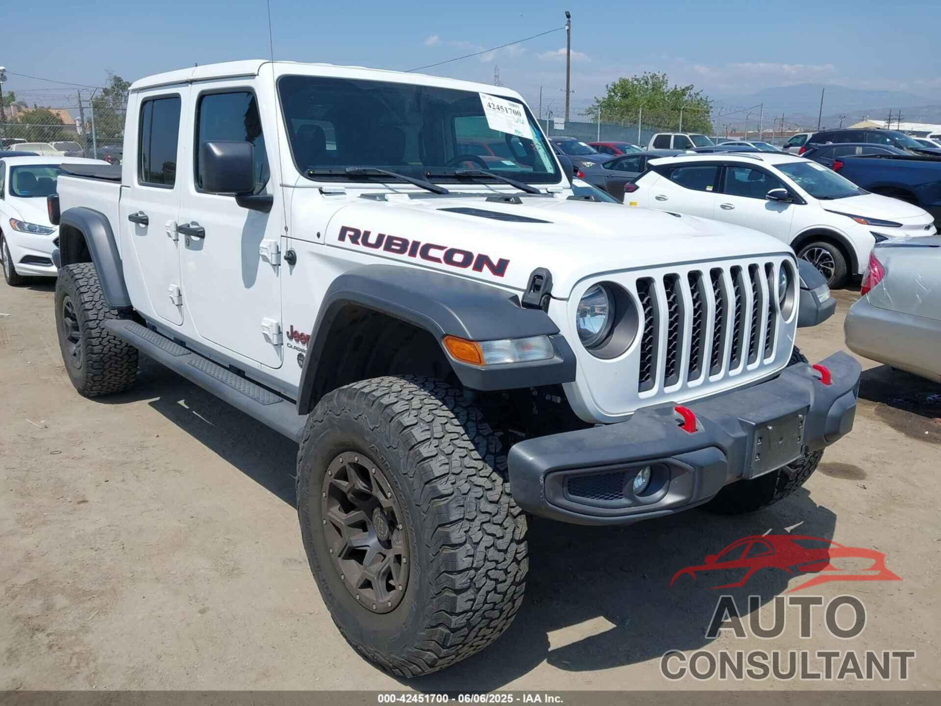 JEEP GLADIATOR 2021 - 1C6JJTBG6ML504934