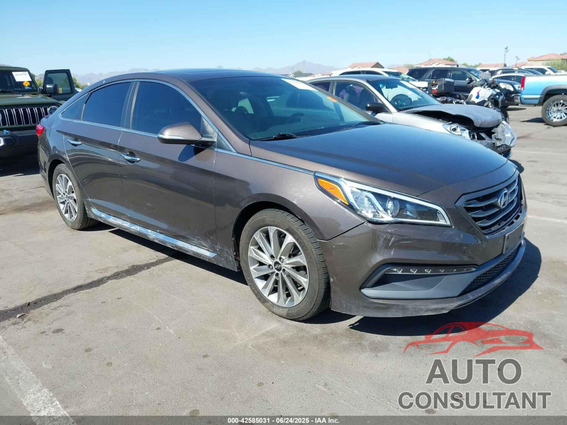 HYUNDAI SONATA 2017 - 5NPE34AF8HH489334