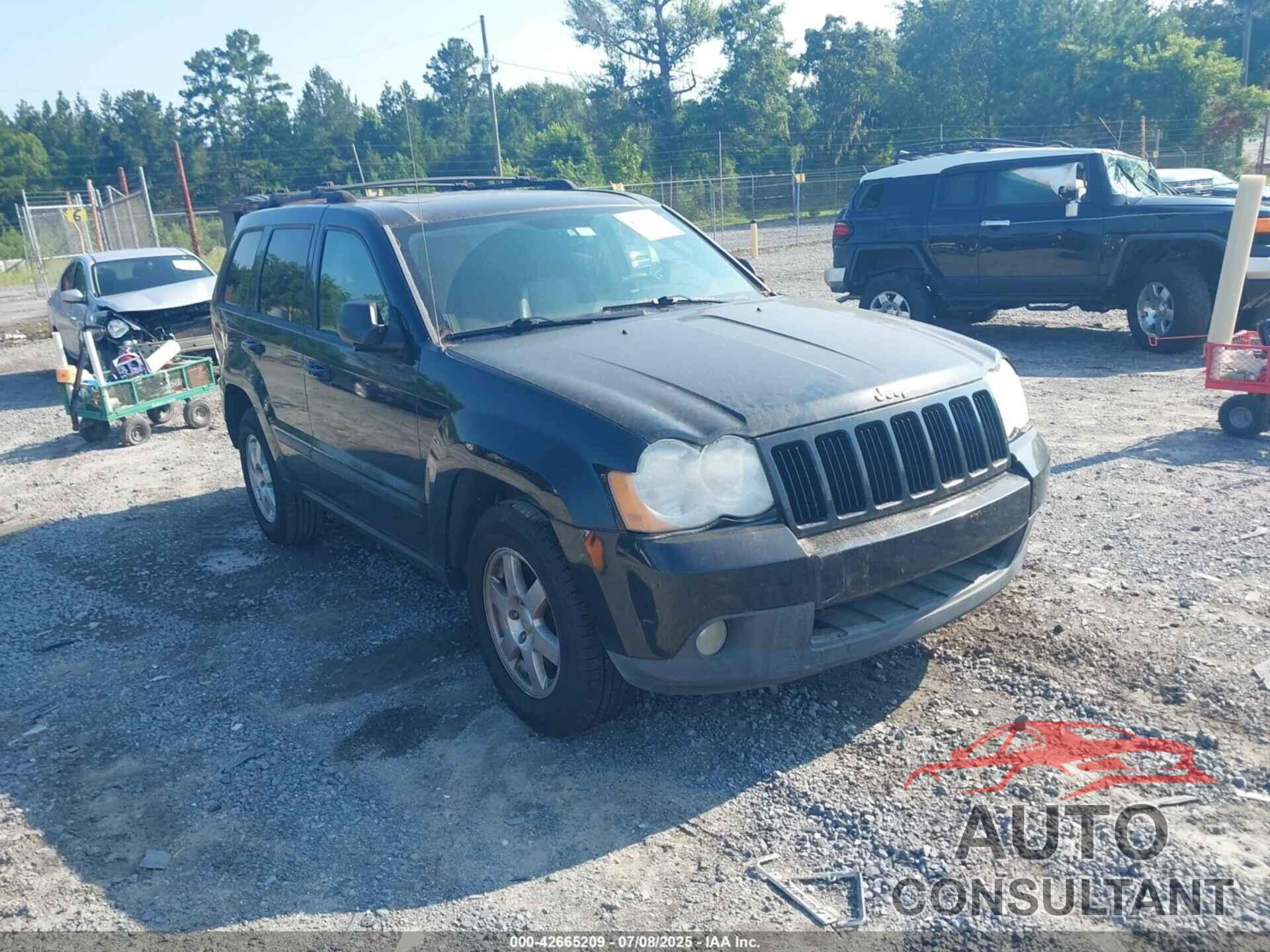 JEEP GRAND CHEROKEE 2009 - 1J8GS48K59C543547