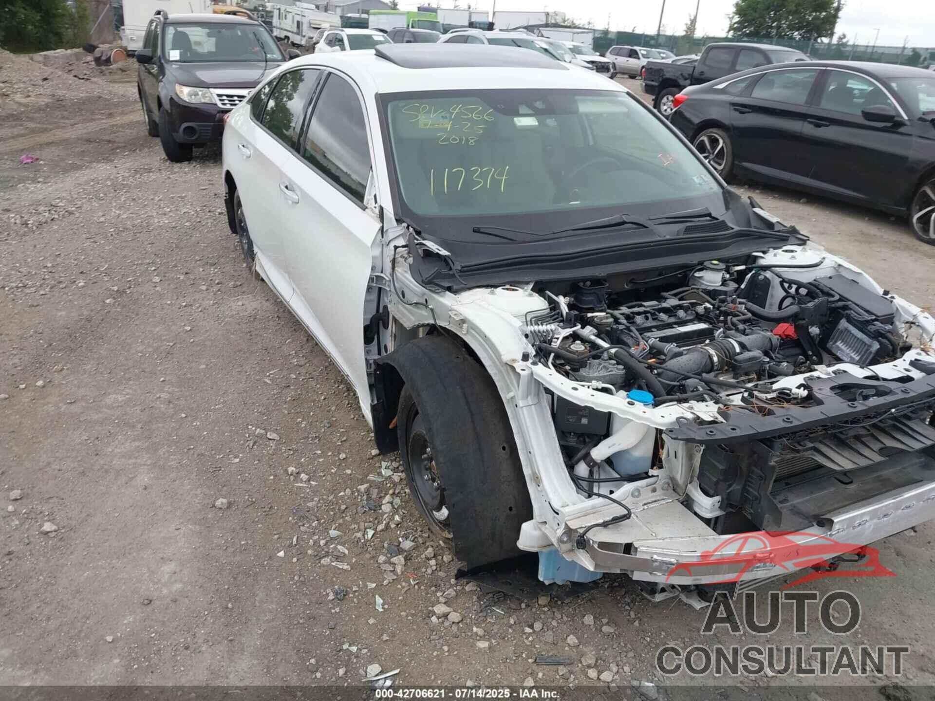 HONDA ACCORD 2018 - 1HGCV1F90JA117374
