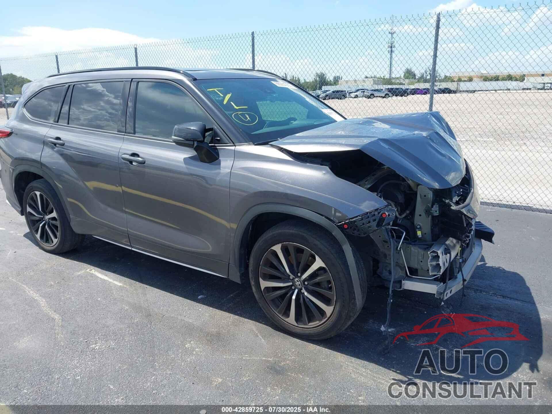 TOYOTA HIGHLANDER 2021 - 5TDLZRAH4MS059132