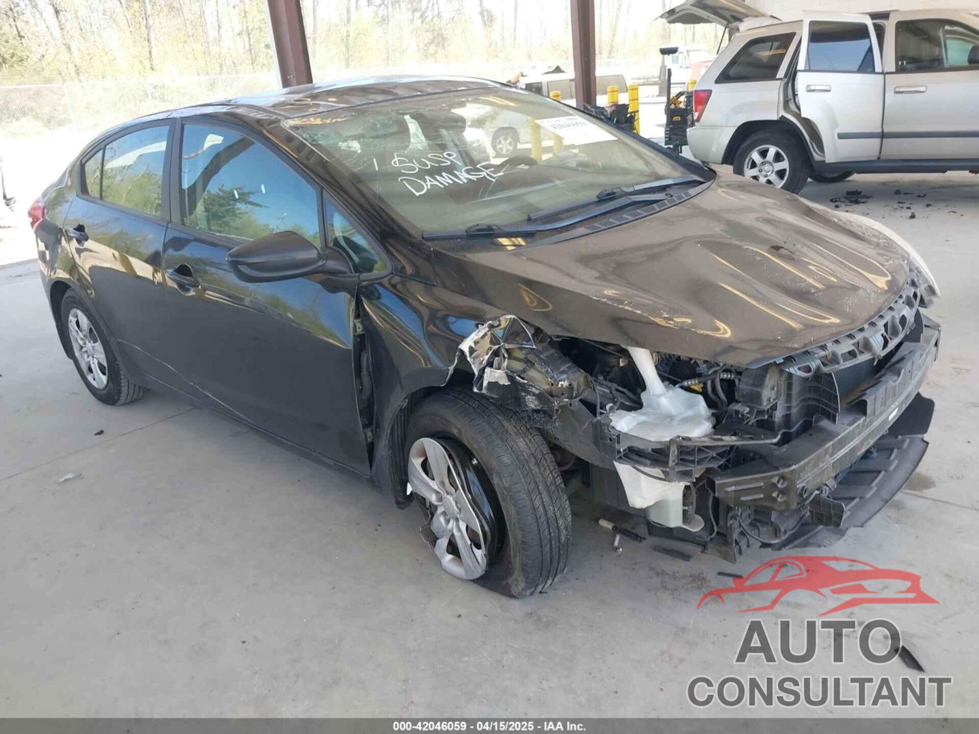 KIA FORTE 2015 - KNAFK4A60F5290540