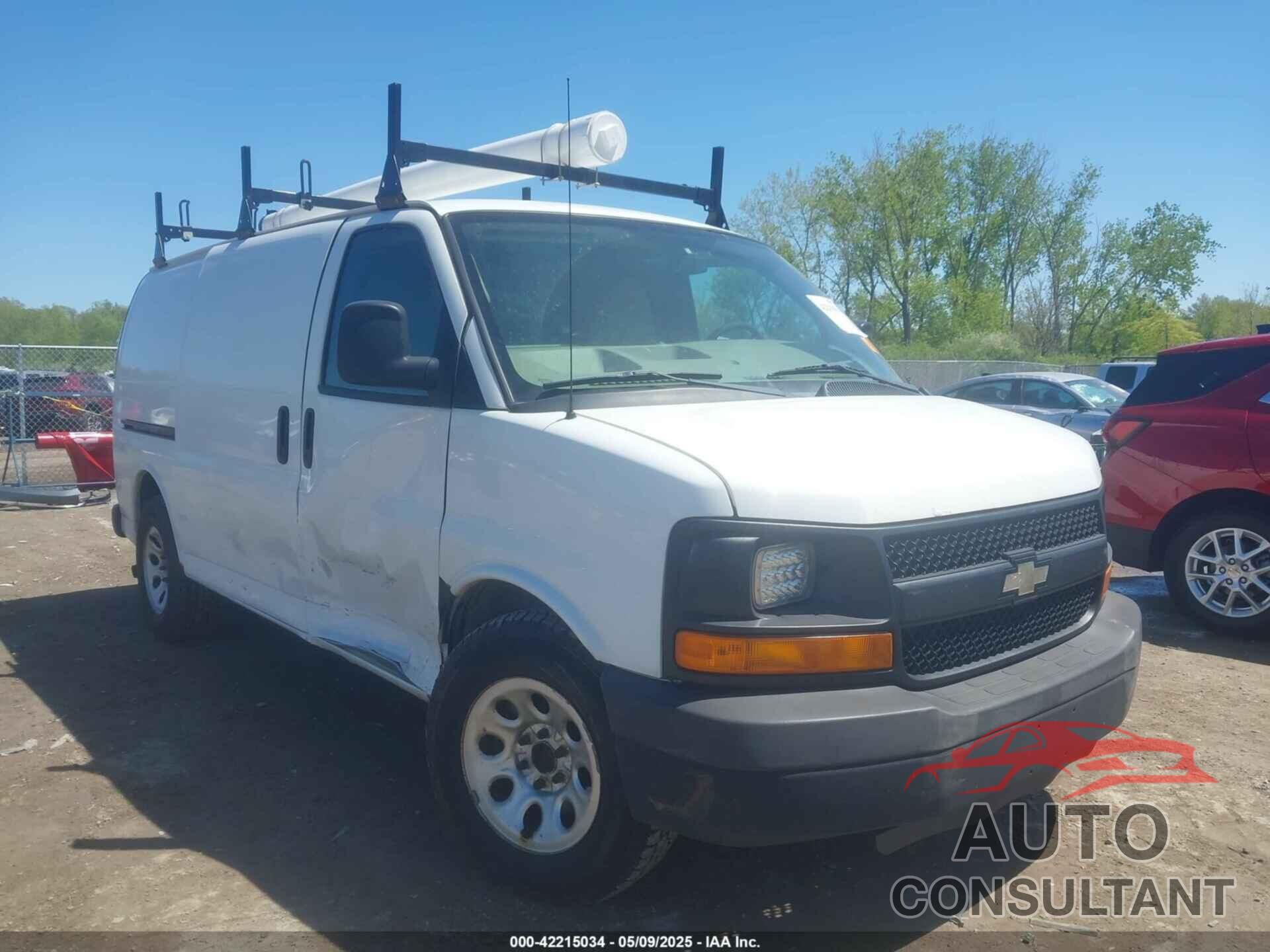 CHEVROLET EXPRESS 1500 2010 - 1GCUGADX4A1184591