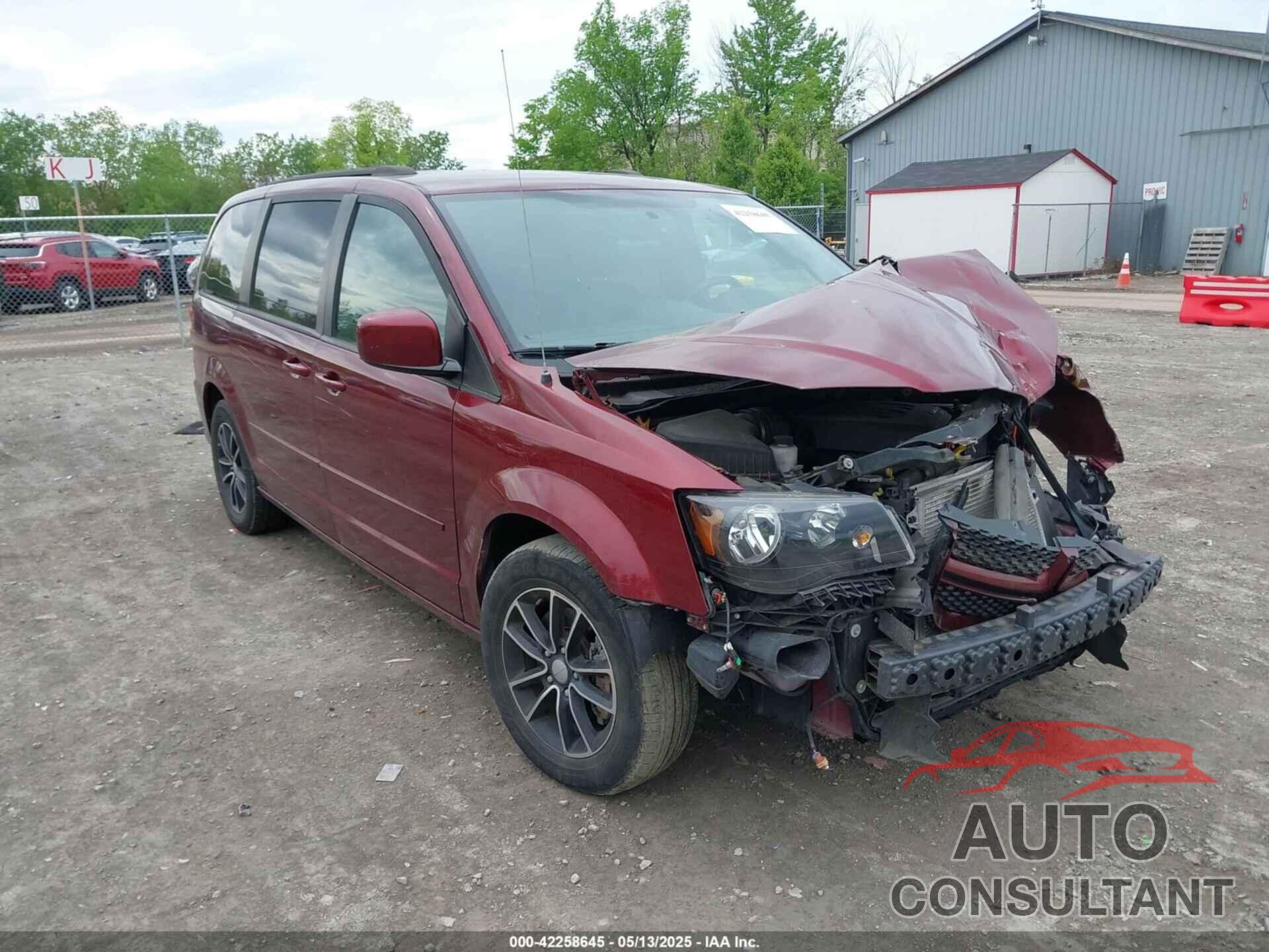 DODGE GRAND CARAVAN 2017 - 2C4RDGEG1HR740314