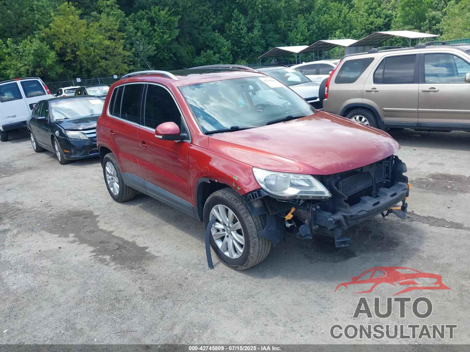 VOLKSWAGEN TIGUAN 2010 - WVGBV7AX7AW000814