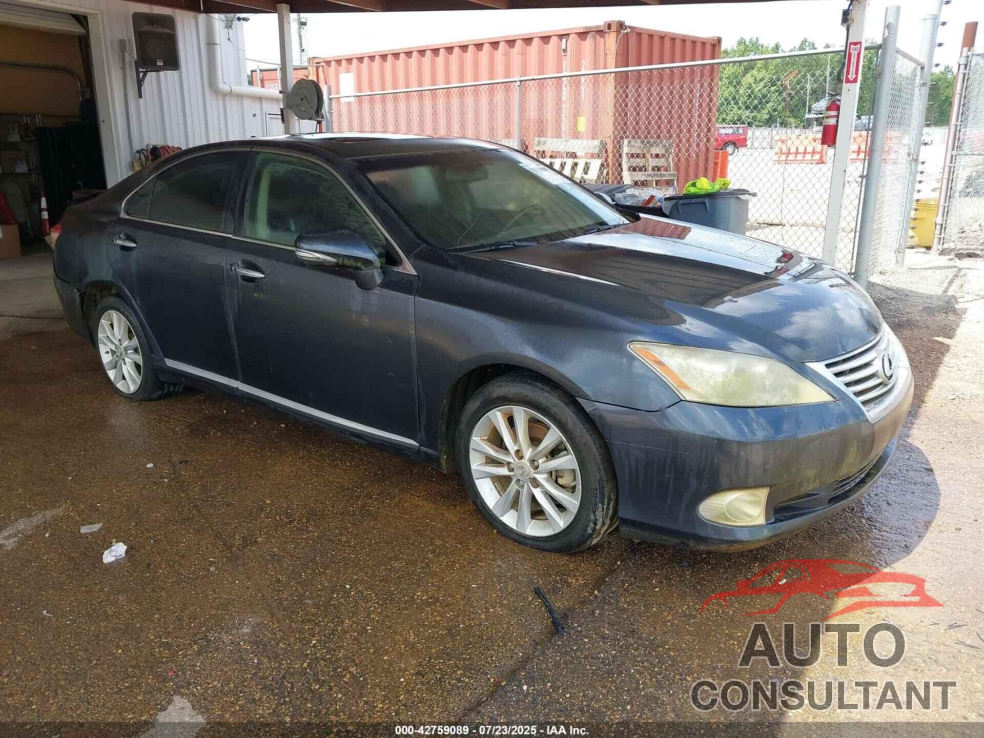 LEXUS ES 350 2010 - JTHBK1EG4A2396369