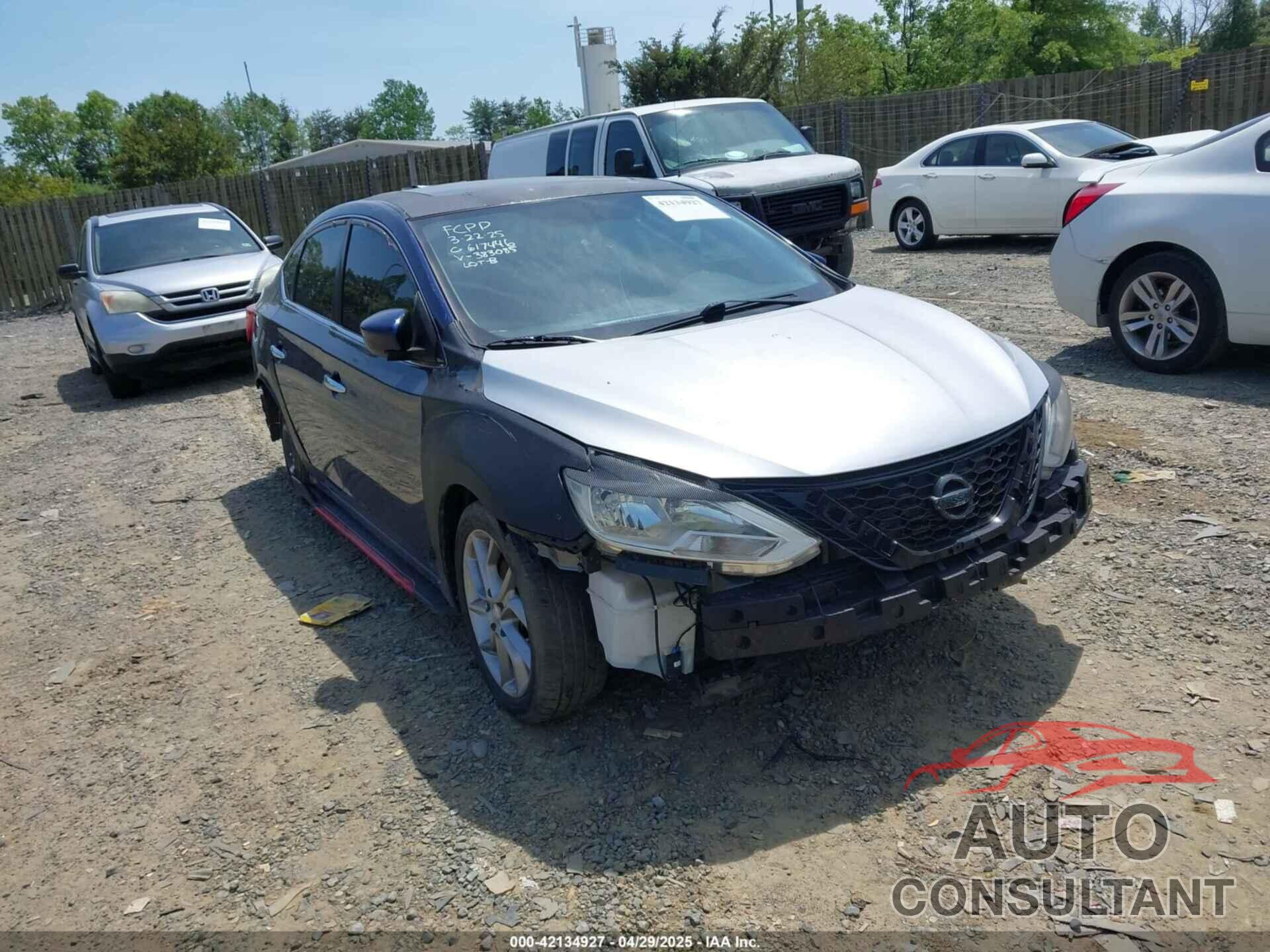 NISSAN SENTRA 2017 - 3N1AB7AP7HY383085