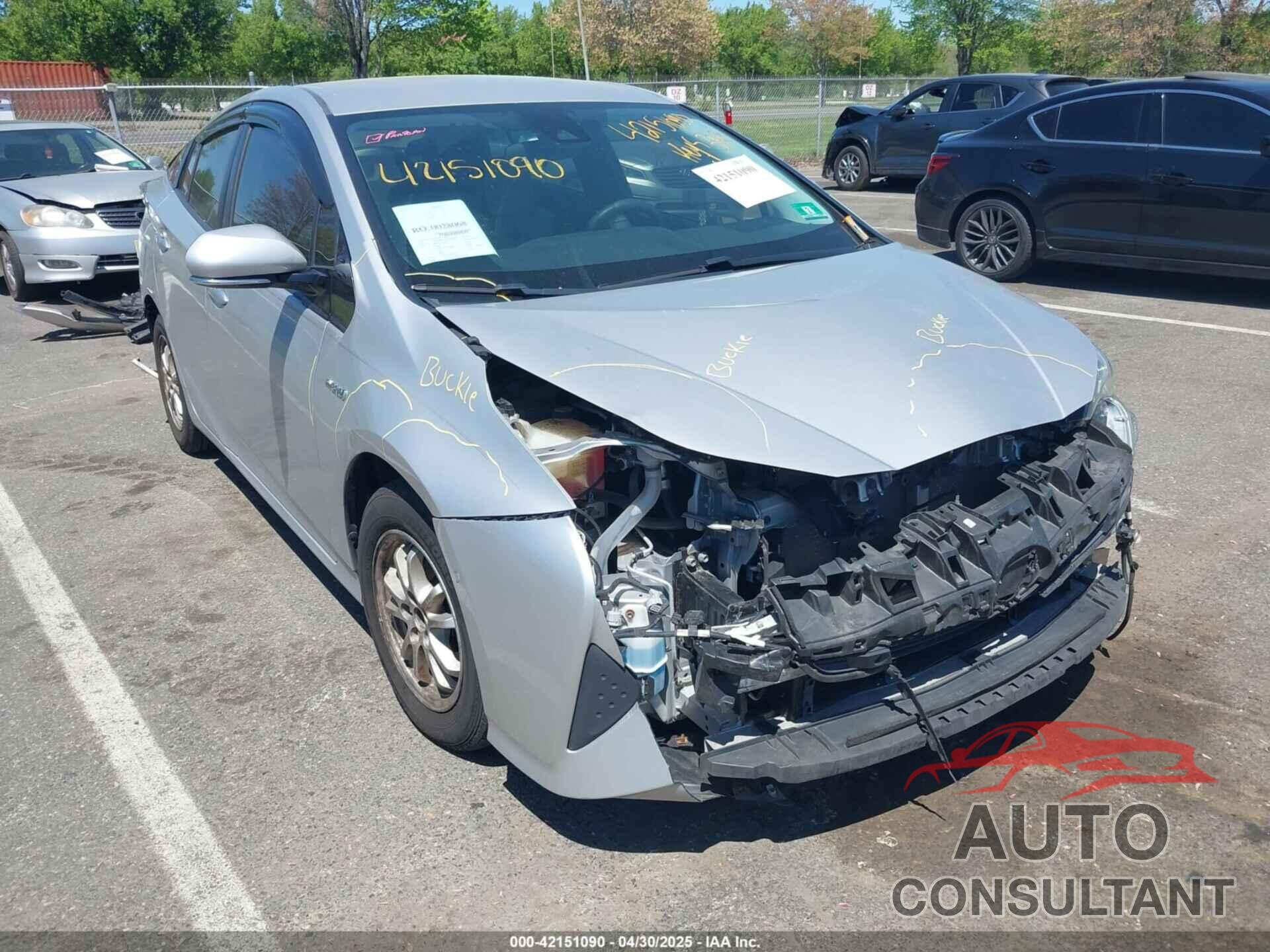 TOYOTA PRIUS 2018 - JTDKBRFU6J3603990