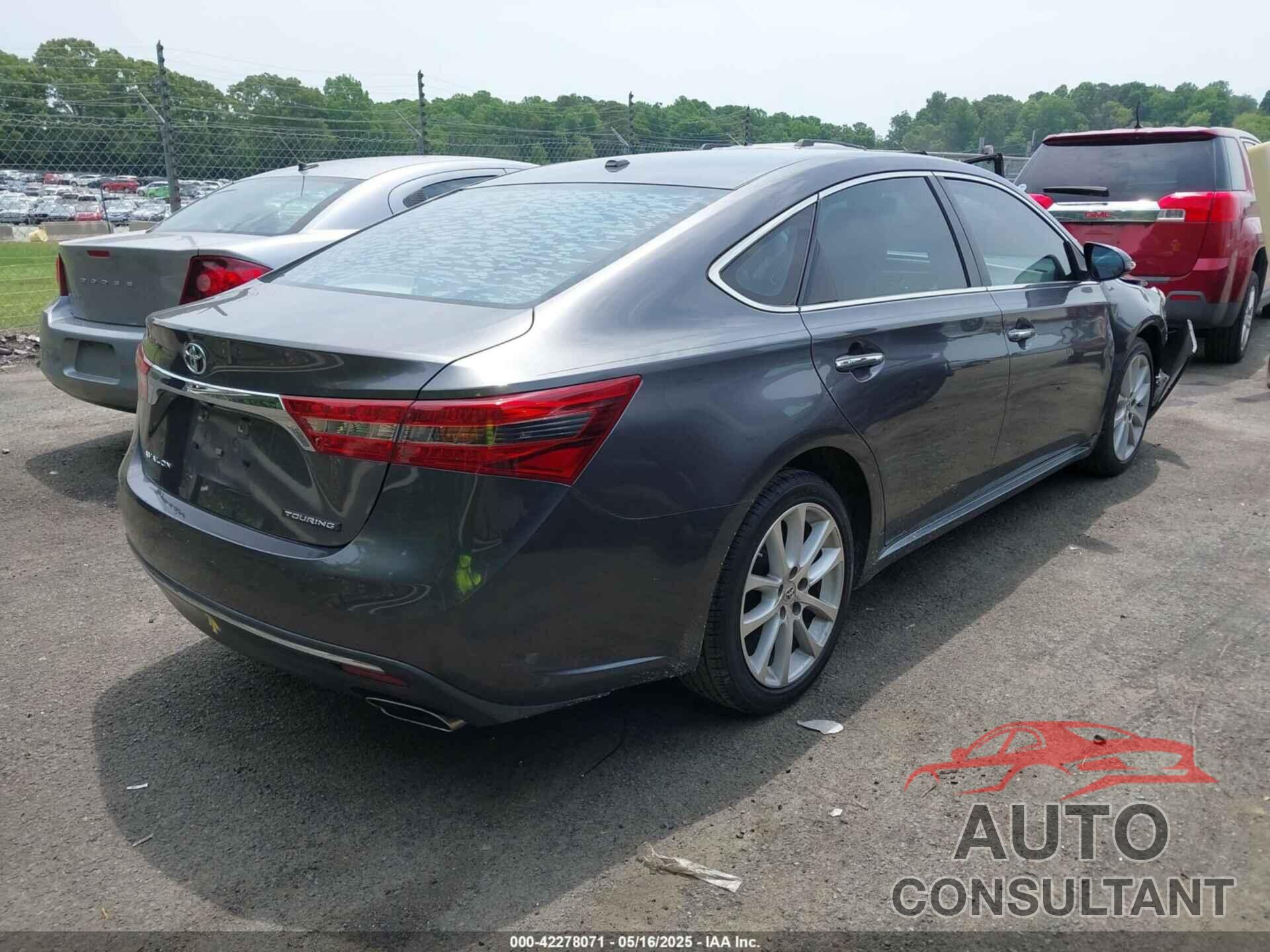 TOYOTA AVALON 2016 - 4T1BK1EB9GU195873