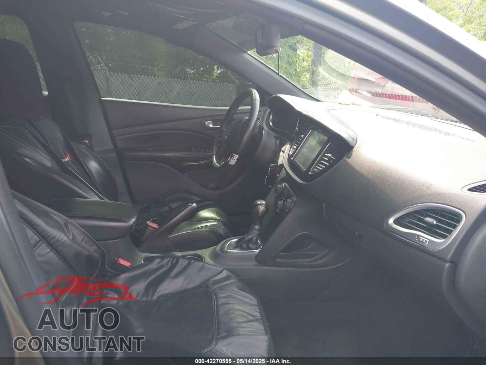 DODGE DART 2013 - 1C3CDFCA3DD302202