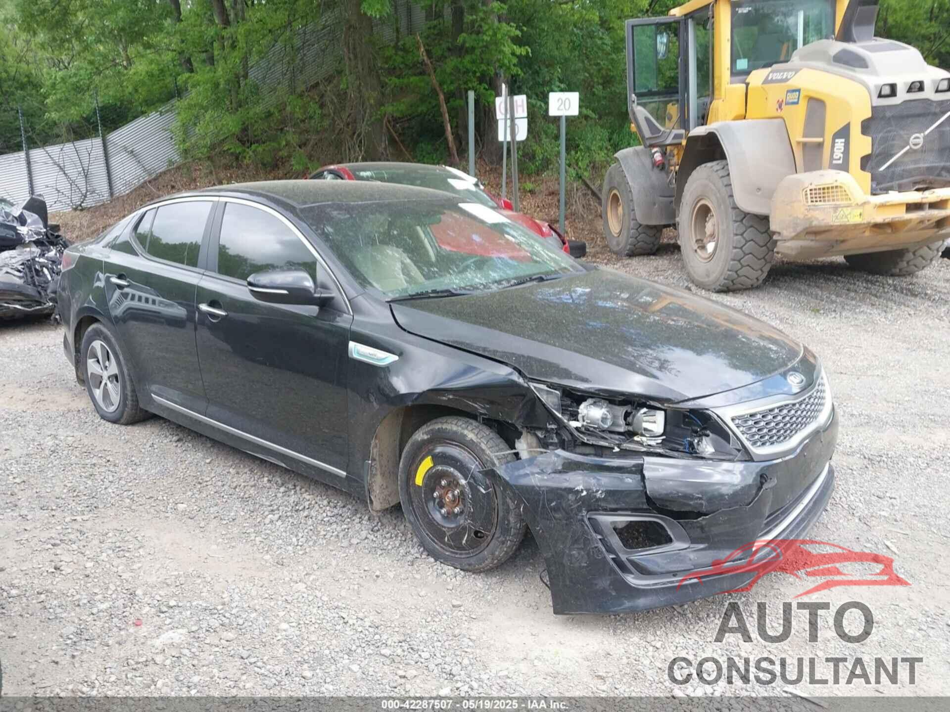 KIA OPTIMA HYBRID 2015 - KNAGM4AD3F5081970