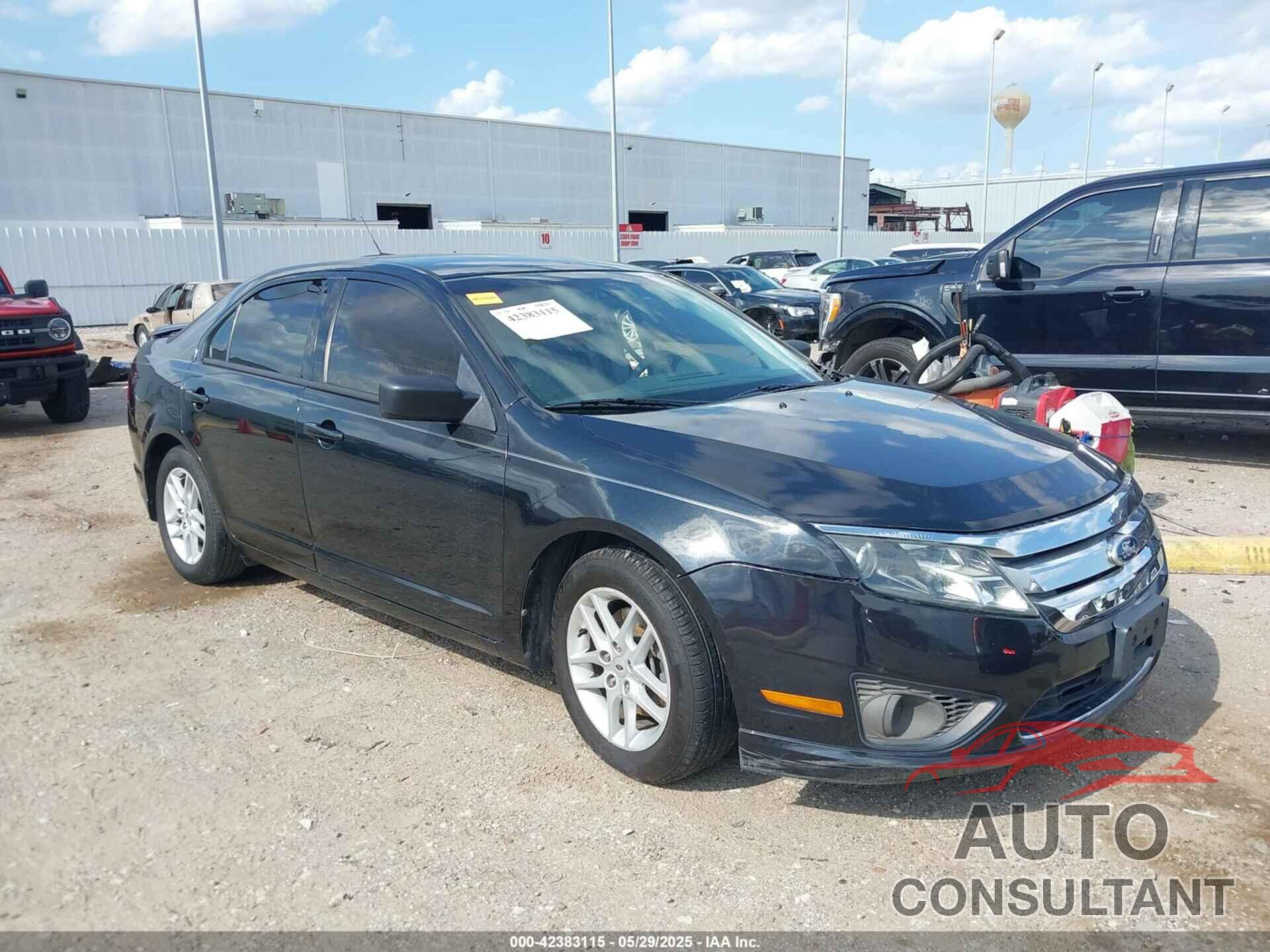 FORD FUSION 2010 - 3FAHP0GA1AR283481