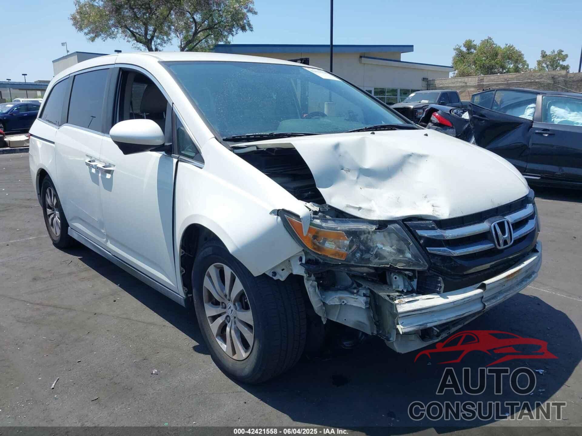 HONDA ODYSSEY 2016 - 5FNRL5H33GB018109