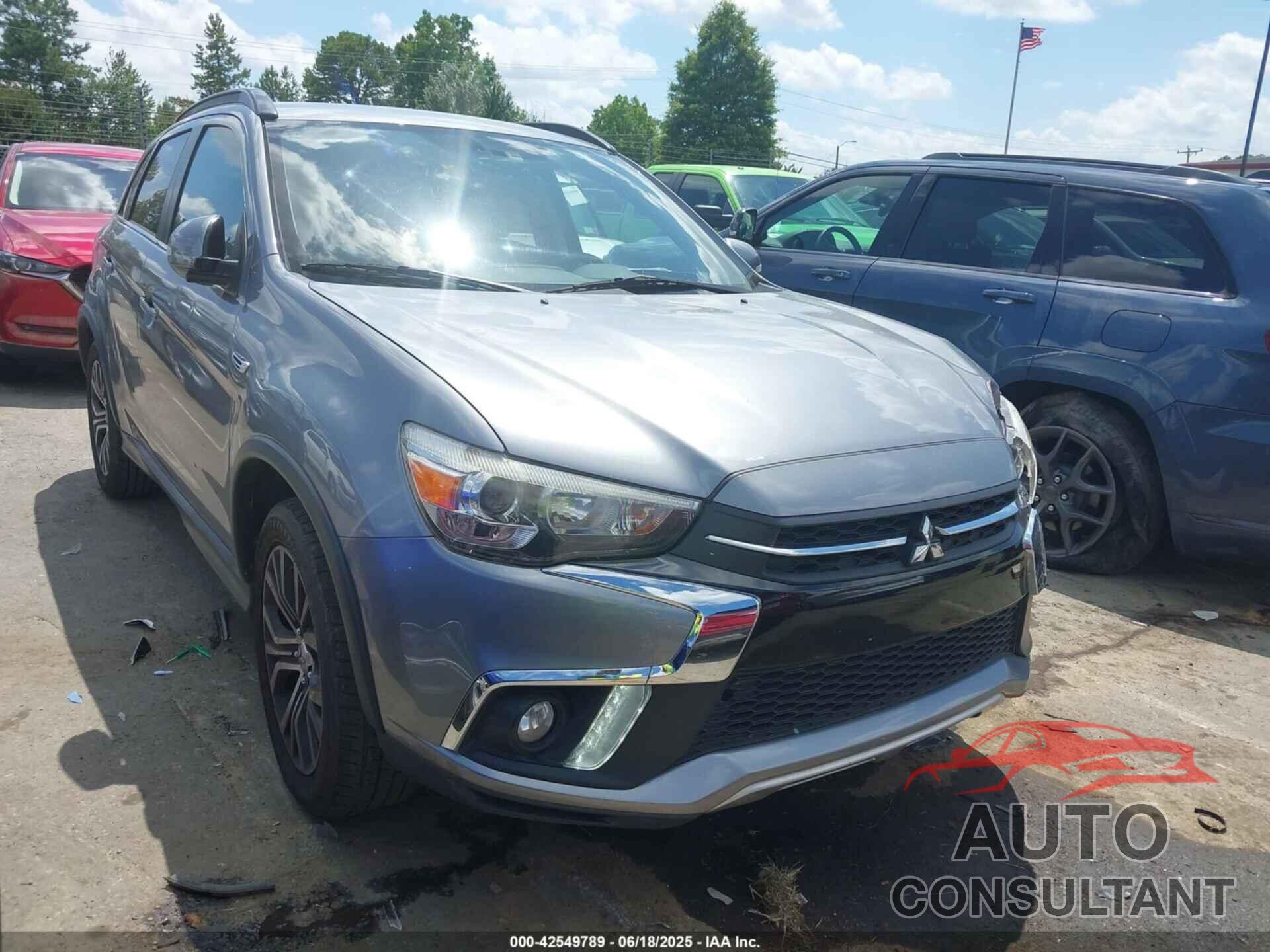 MITSUBISHI OUTLANDER SPORT 2018 - JA4AP4AW7JZ034695