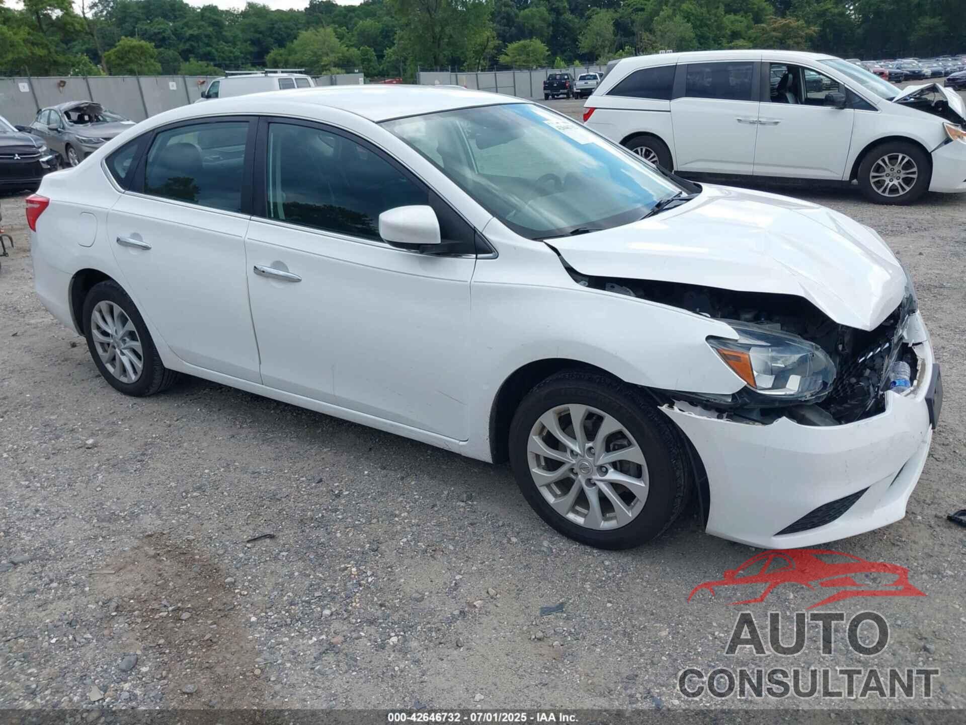 NISSAN SENTRA 2018 - 3N1AB7AP7JY289374