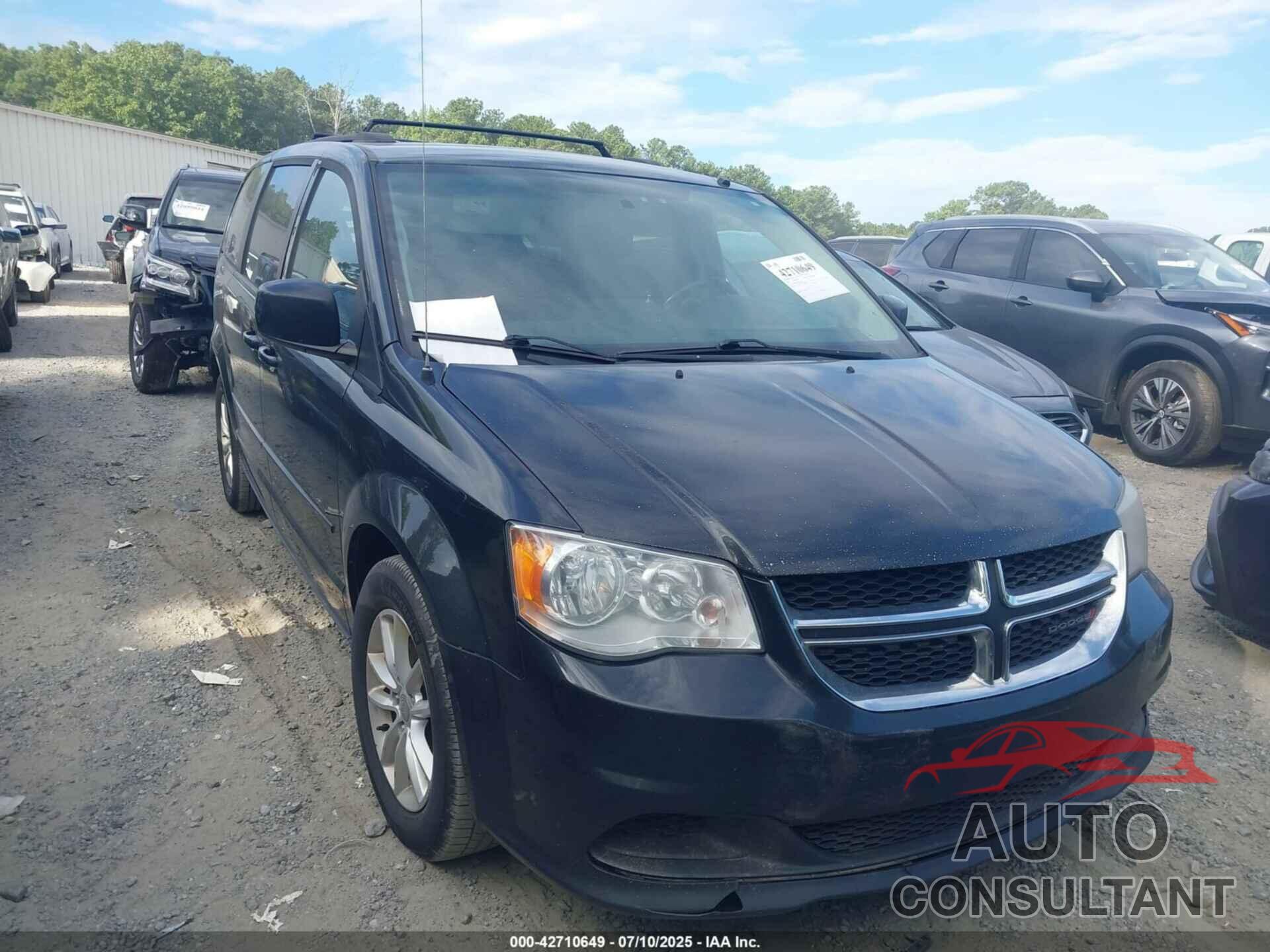 DODGE GRAND CARAVAN 2016 - 2C4RDGCG3GR234484