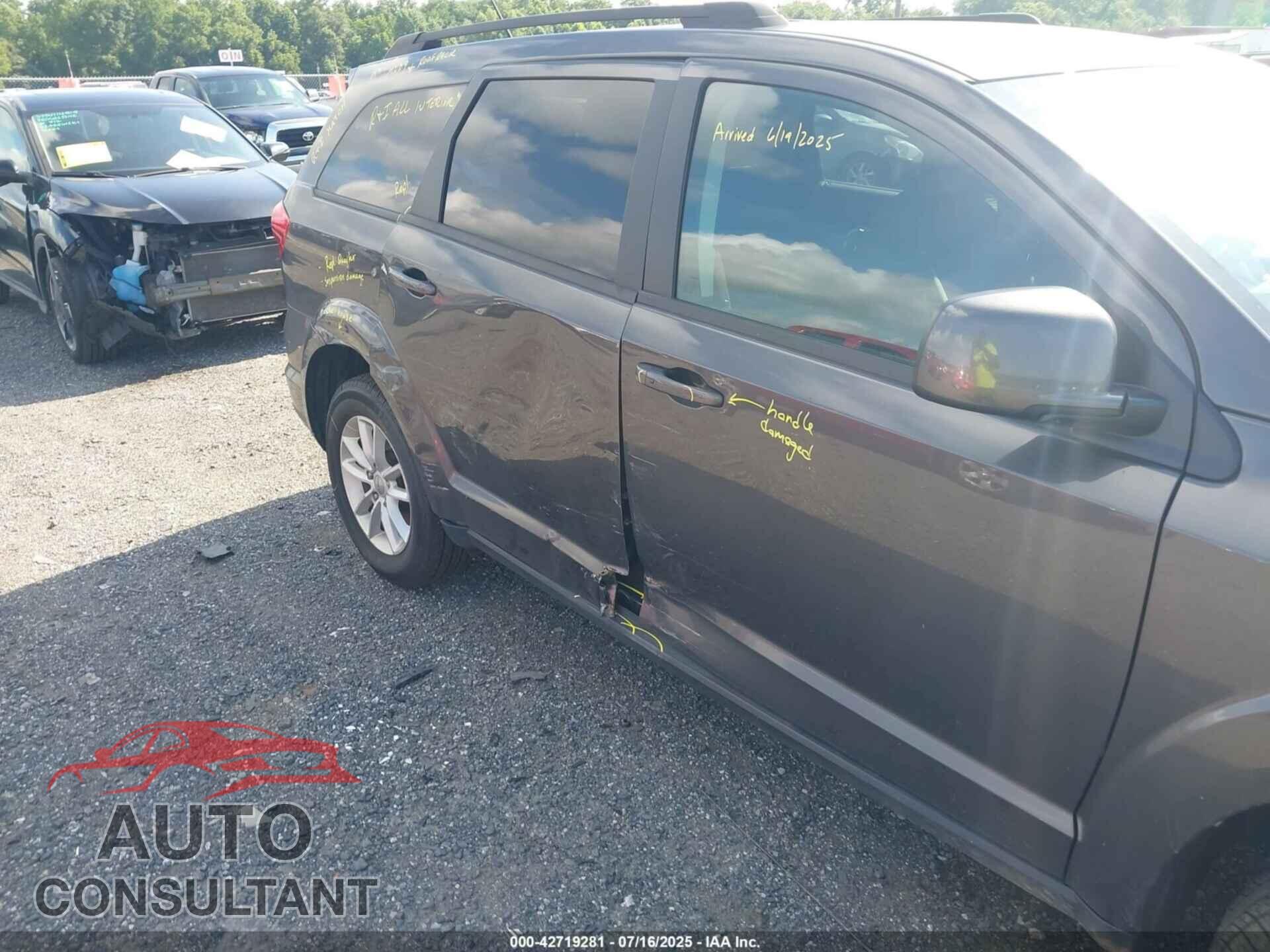 DODGE JOURNEY 2017 - 3C4PDDBG3HT540624