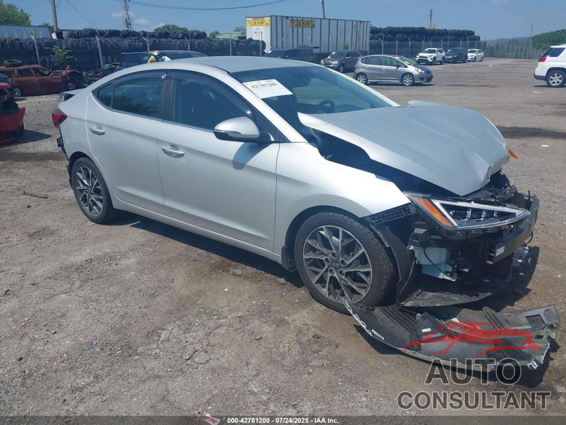 HYUNDAI ELANTRA 2019 - 5NPD84LF7KH473322