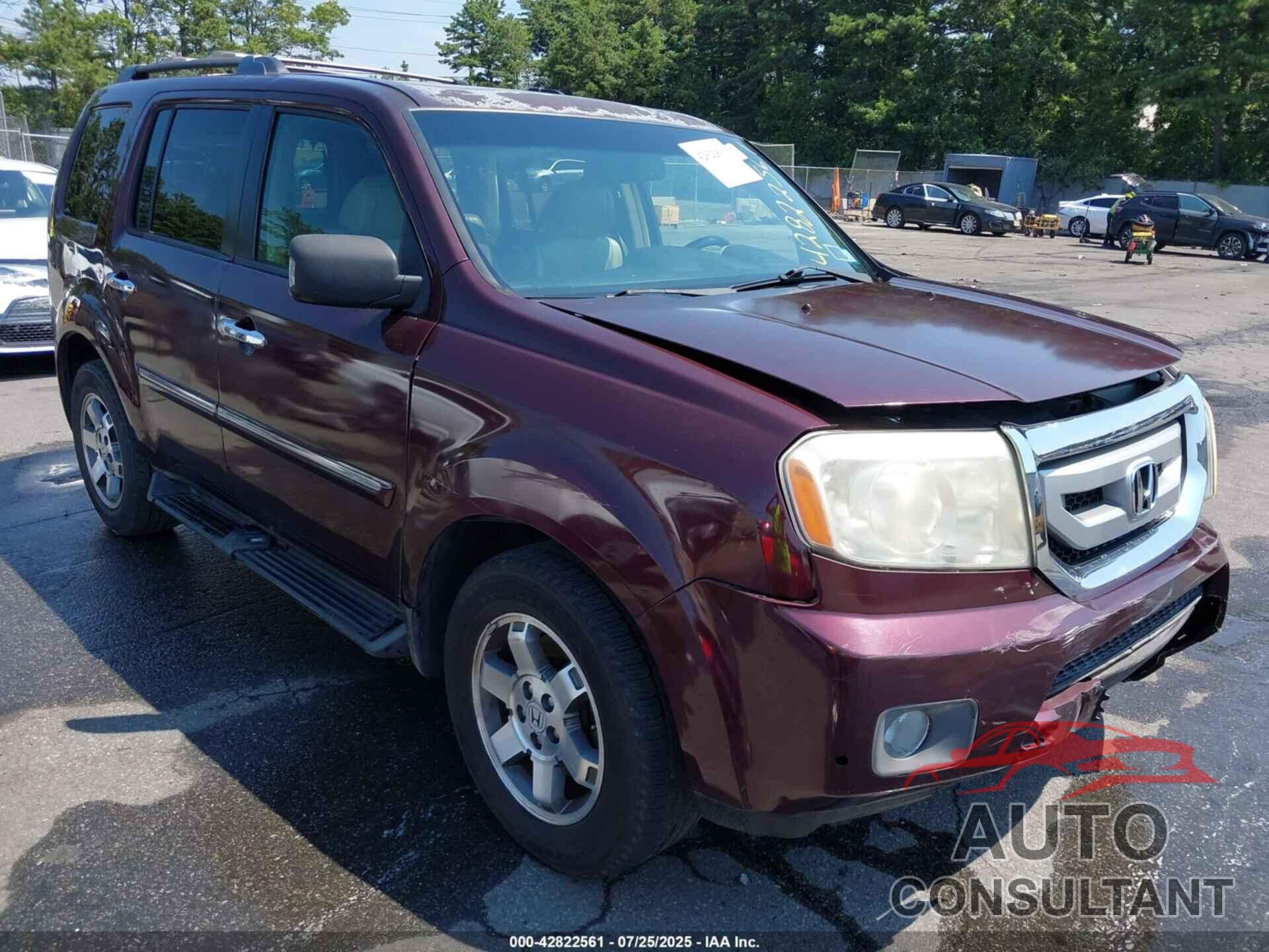 HONDA PILOT 2009 - 5FNYF48989B046752