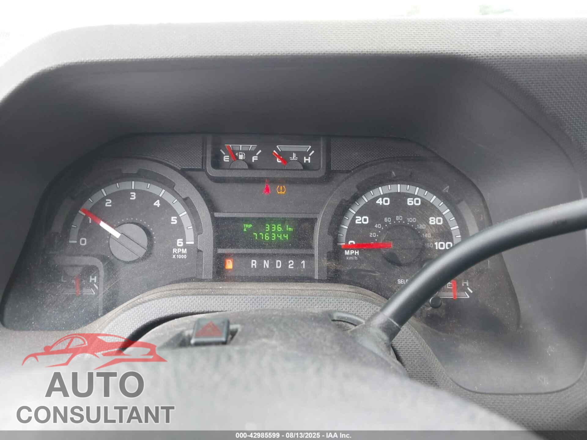 FORD E-150 2010 - 1FTNE1EW0ADA53172