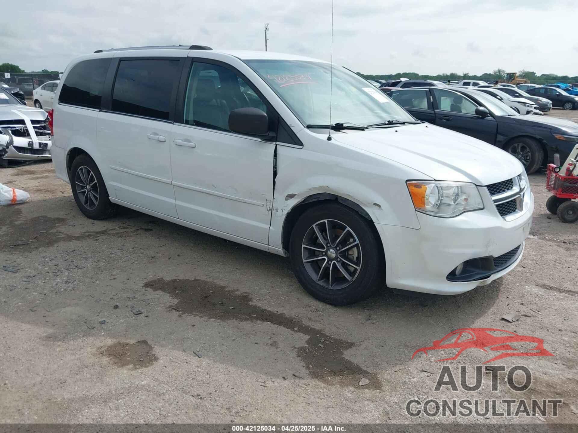 DODGE GRAND CARAVAN 2017 - 2C4RDGCGXHR861359