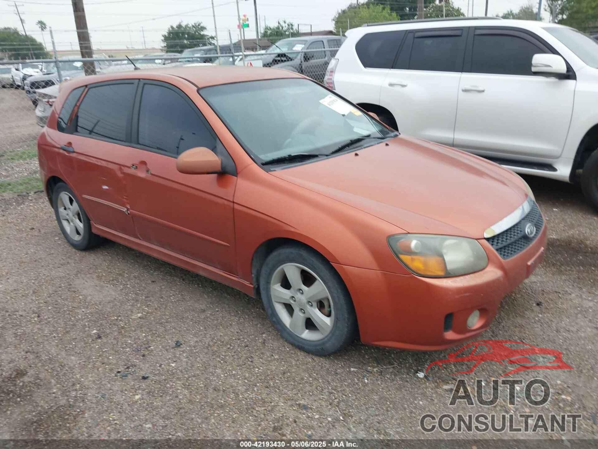 KIA SPECTRA5 2009 - KNAFE241995024725